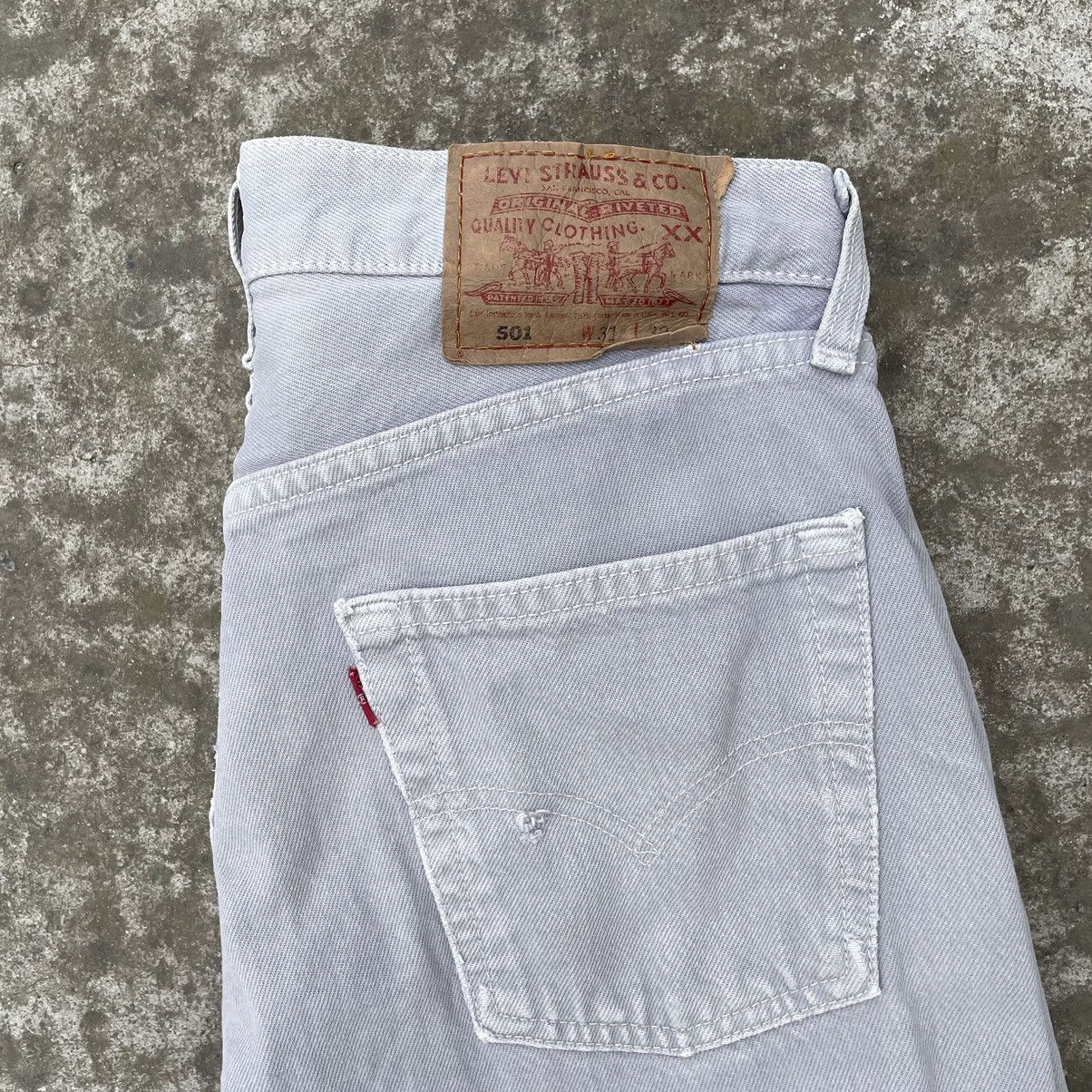 Levi's × Vintage Vintage Levi’s 501 W31xL30 Pants Trousers 90s Y2K Style USA Size US 31 - 19 Thumbnail