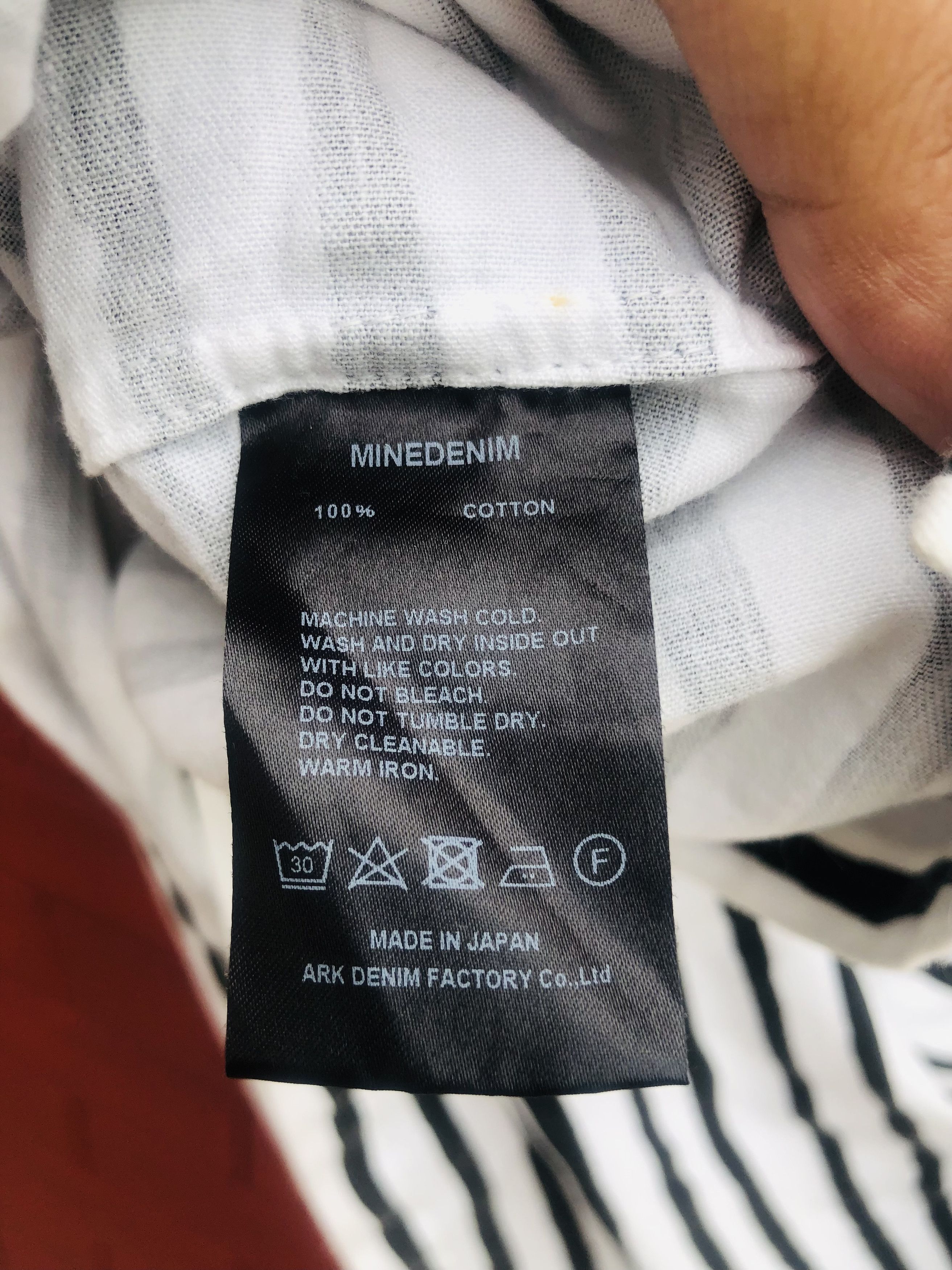 Japanese Brand × Vintage Vintage Minedenim Japanese Designer Fashion Style Shirt Size US L / EU 52-54 / 3 - 13 Thumbnail