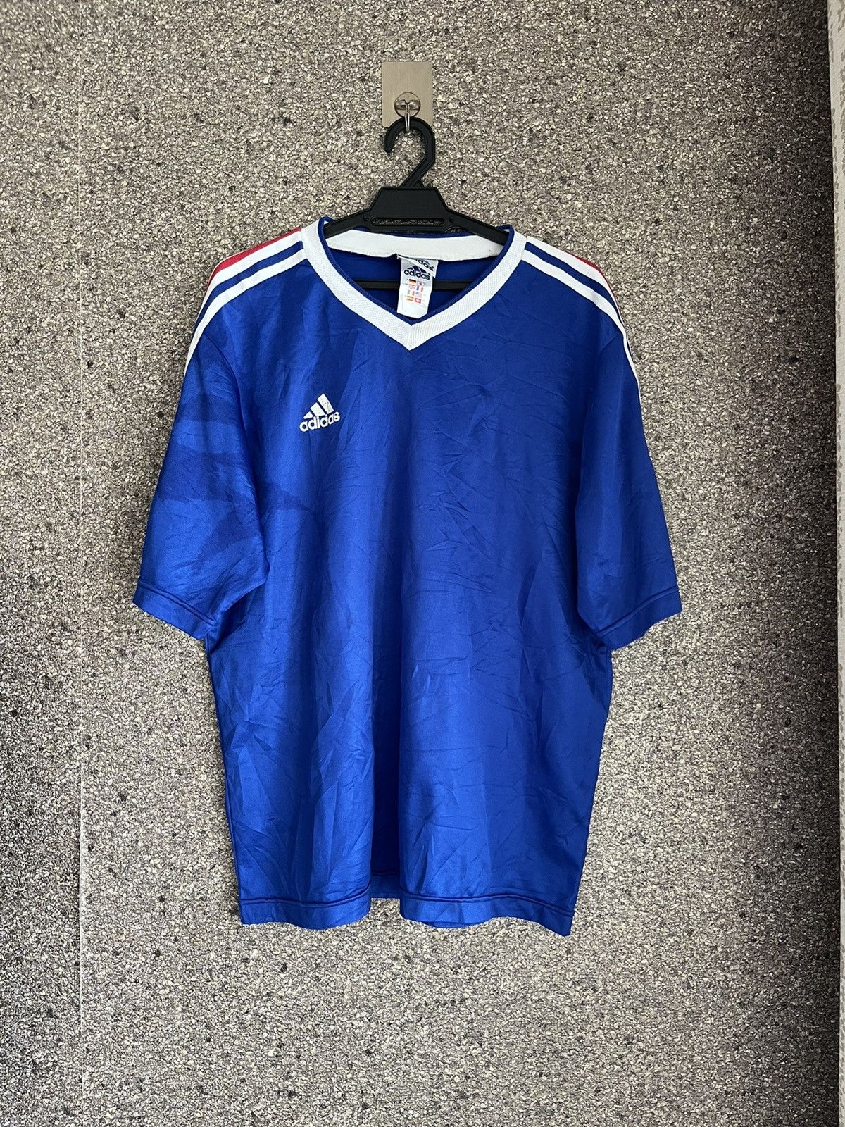 Image of Vintage Adidas Ft10 in Blue, Men's (Size XL)