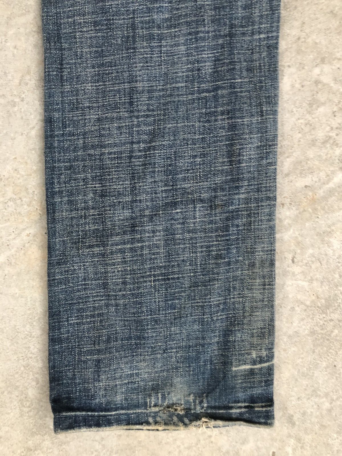 Dolce & Gabbana Dolce & Gabbana Double Waist Distressed Denim Embroidered Size US 32 / EU 48 - 10 Thumbnail