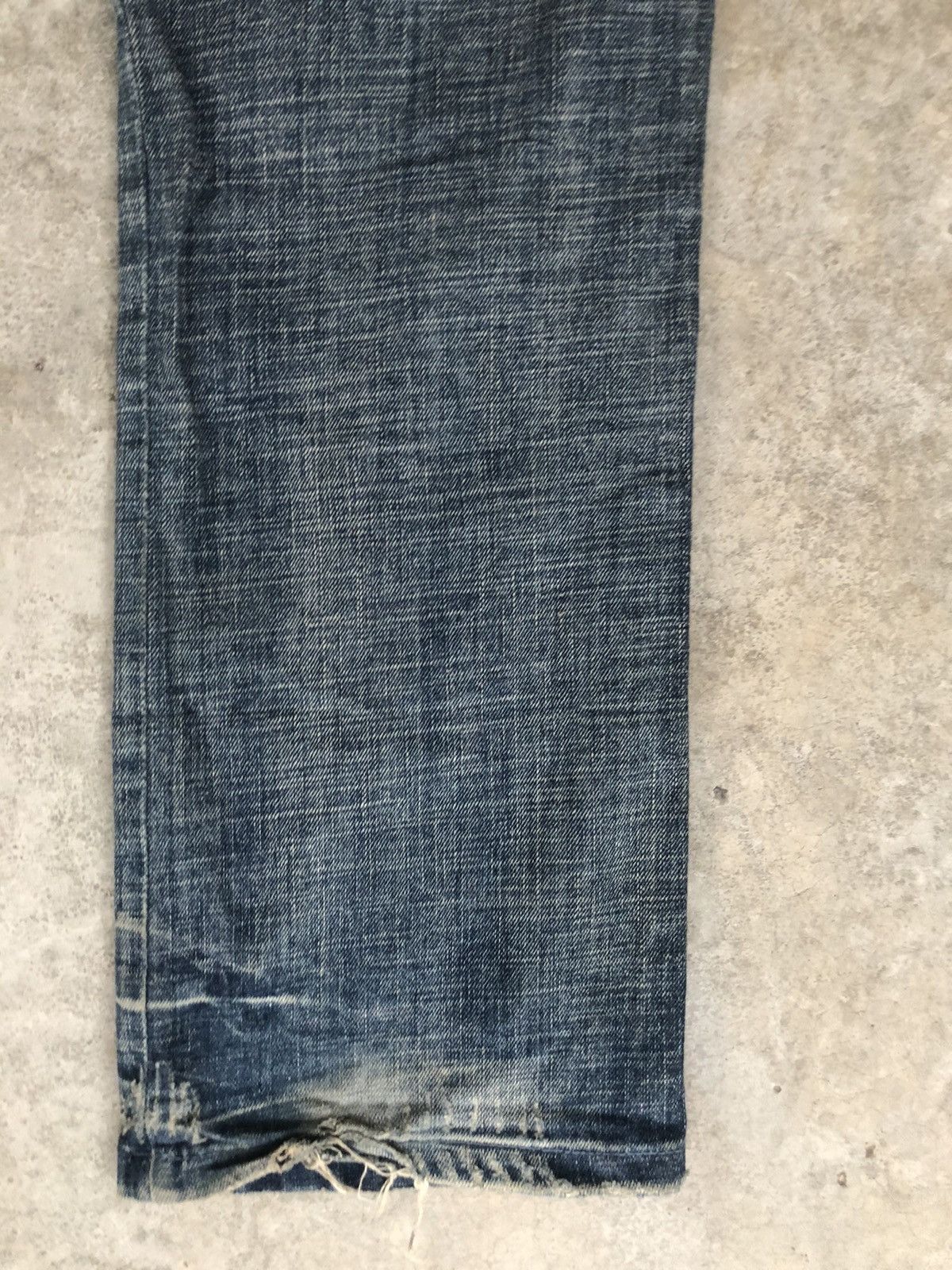 Dolce & Gabbana Dolce & Gabbana Double Waist Distressed Denim Embroidered Size US 32 / EU 48 - 11 Thumbnail