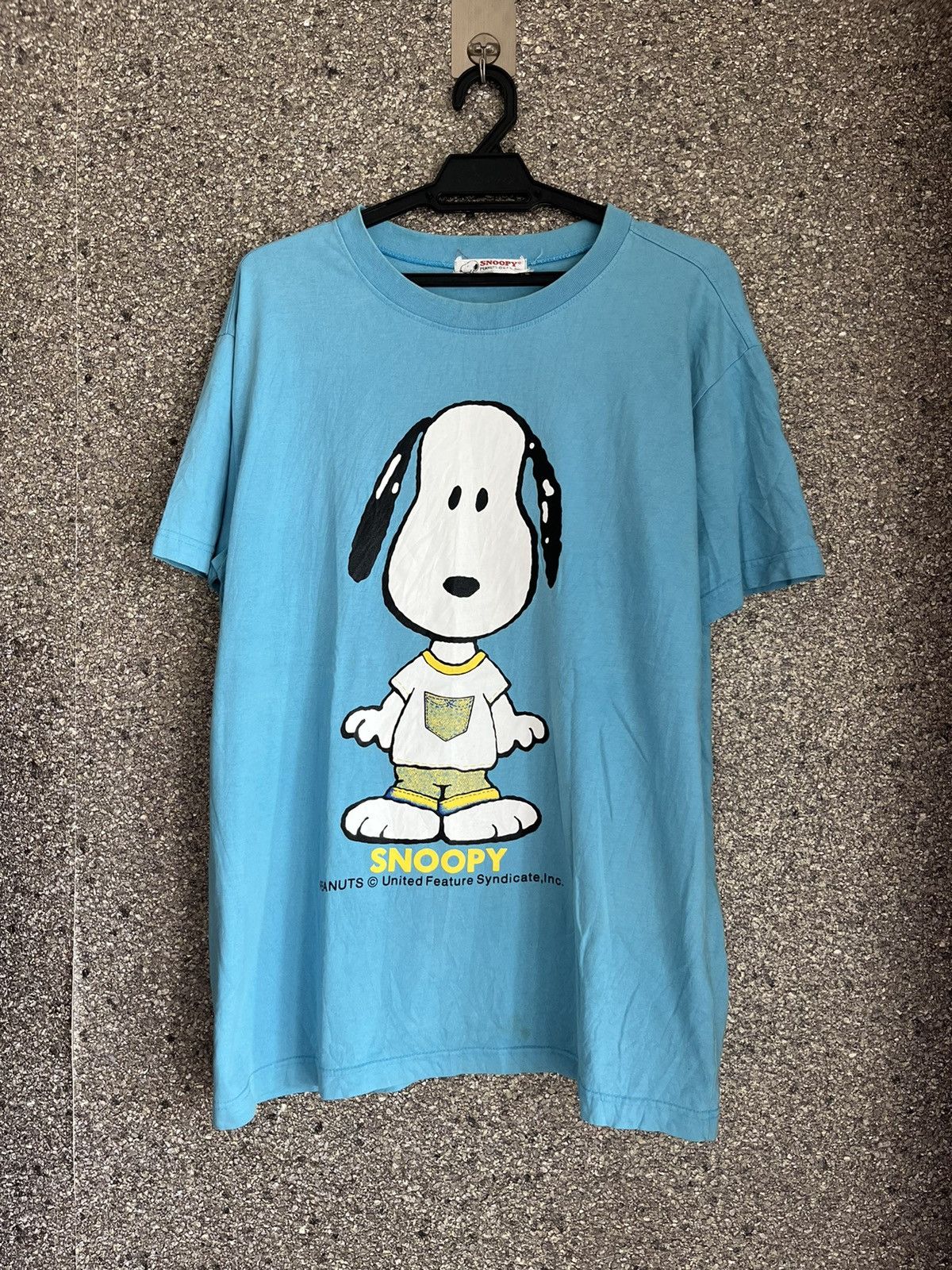 image of Vintage Snoopy Ft10 in Blue, Men's (Size XL)