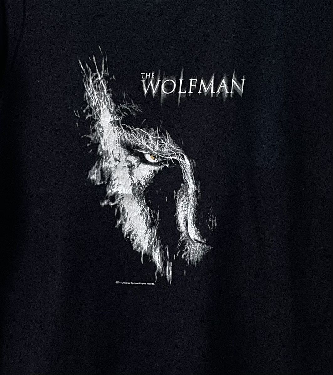 Universal Studios The WOLFMAN movie promo tee Size US M / EU 48-50 / 2 - 2 Thumbnail