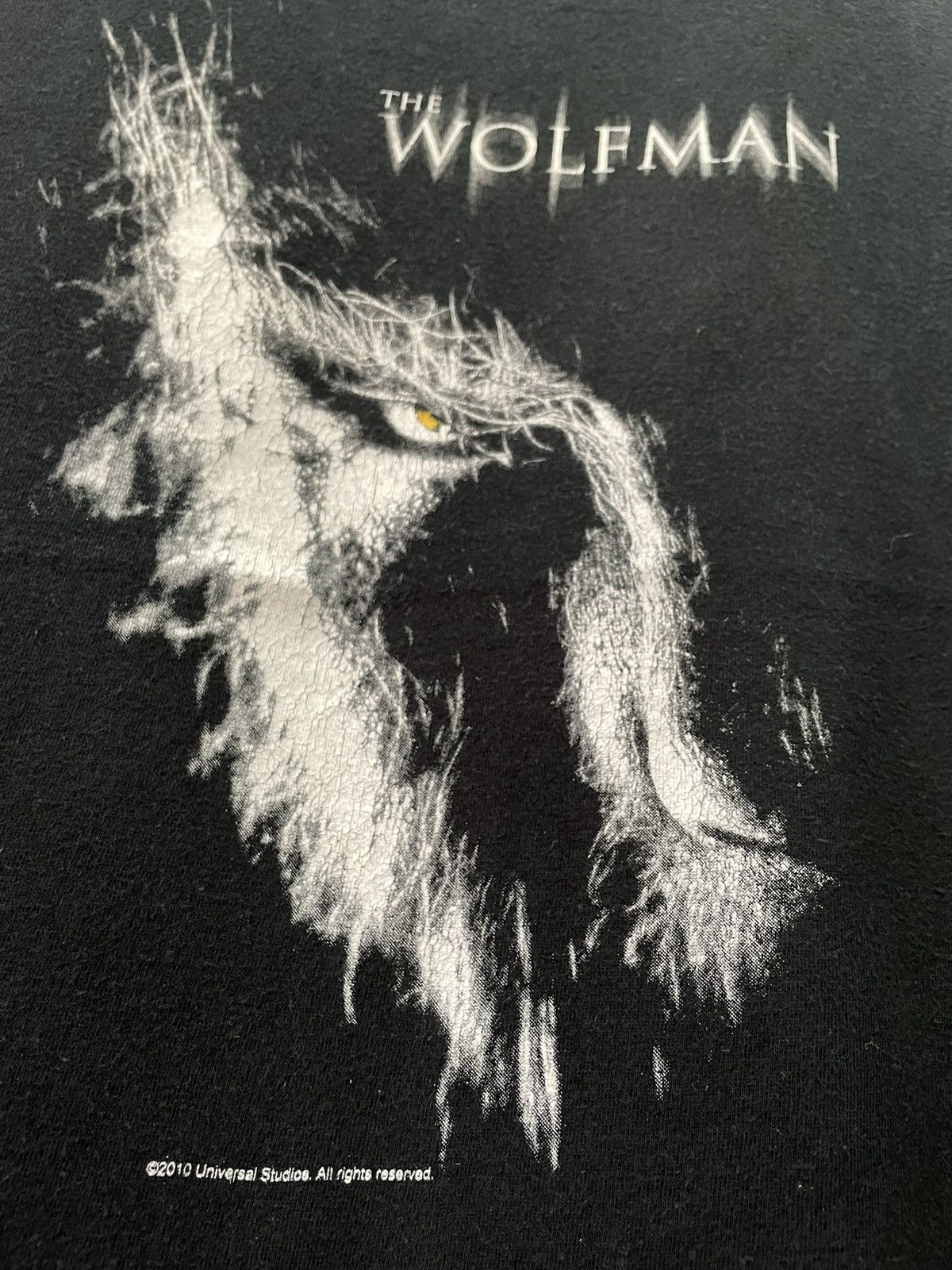 Universal Studios The WOLFMAN movie promo tee Size US M / EU 48-50 / 2 - 3 Thumbnail