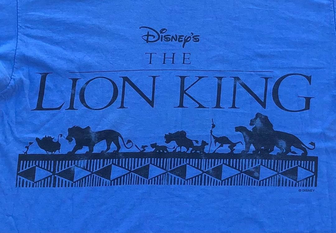 Disney × Vintage vintage tee The Lion King movie promo USA ( A 22 ) Size US L / EU 52-54 / 3 - 2 Thumbnail