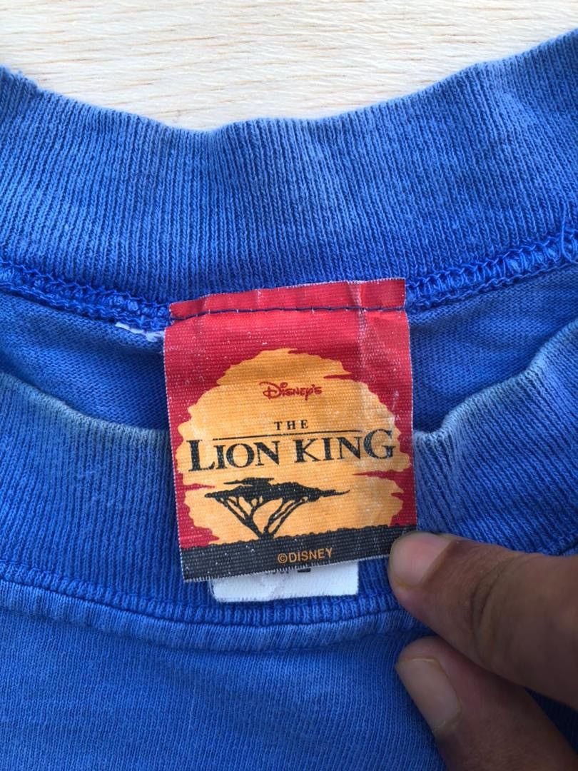 Disney × Vintage vintage tee The Lion King movie promo USA ( A 22 ) Size US L / EU 52-54 / 3 - 3 Thumbnail