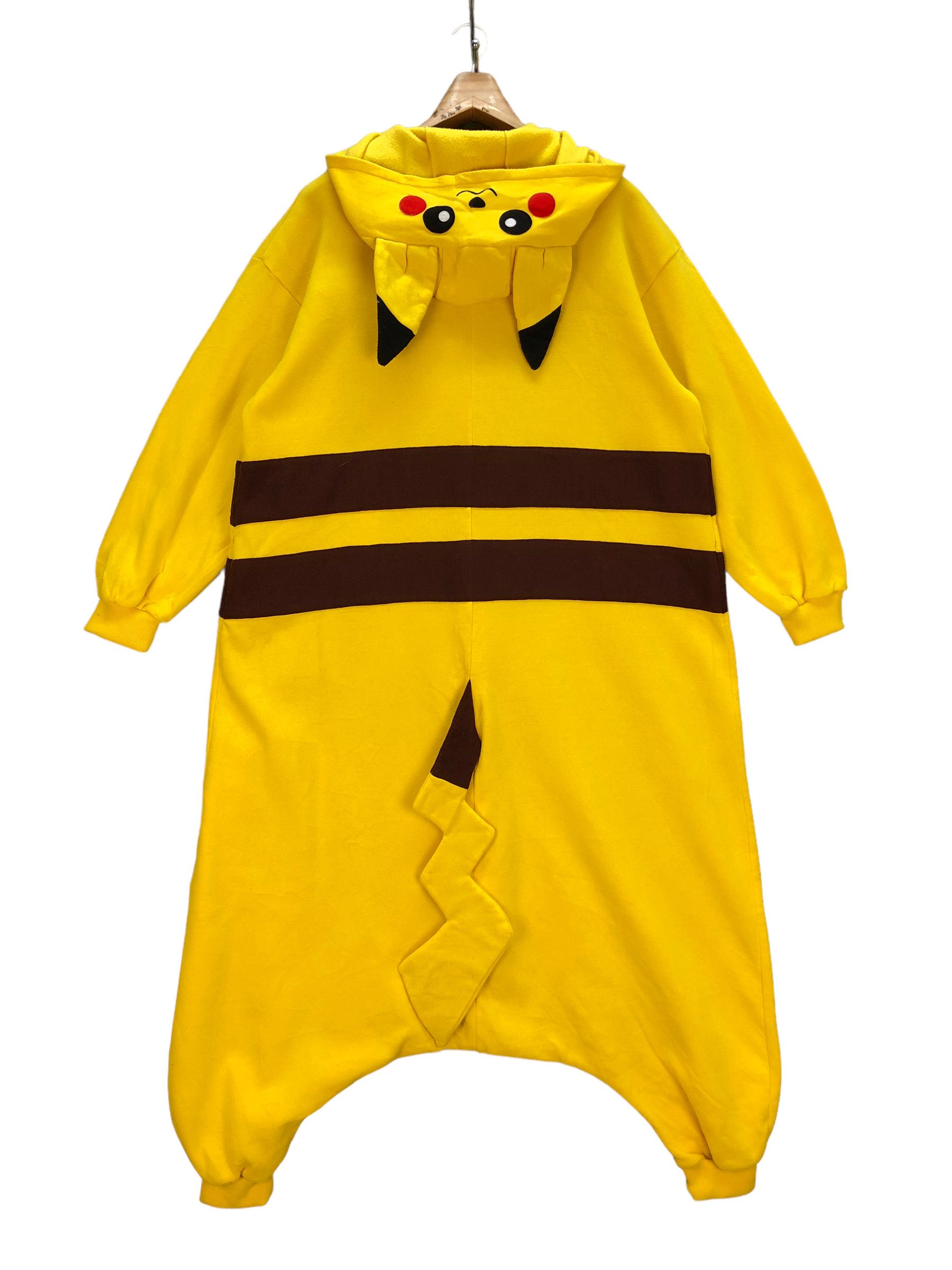 Pokemon PIKACHU COSTUME / COVERALLS #7257-122 Size US 36 / EU 52 - 1 Thumbnail