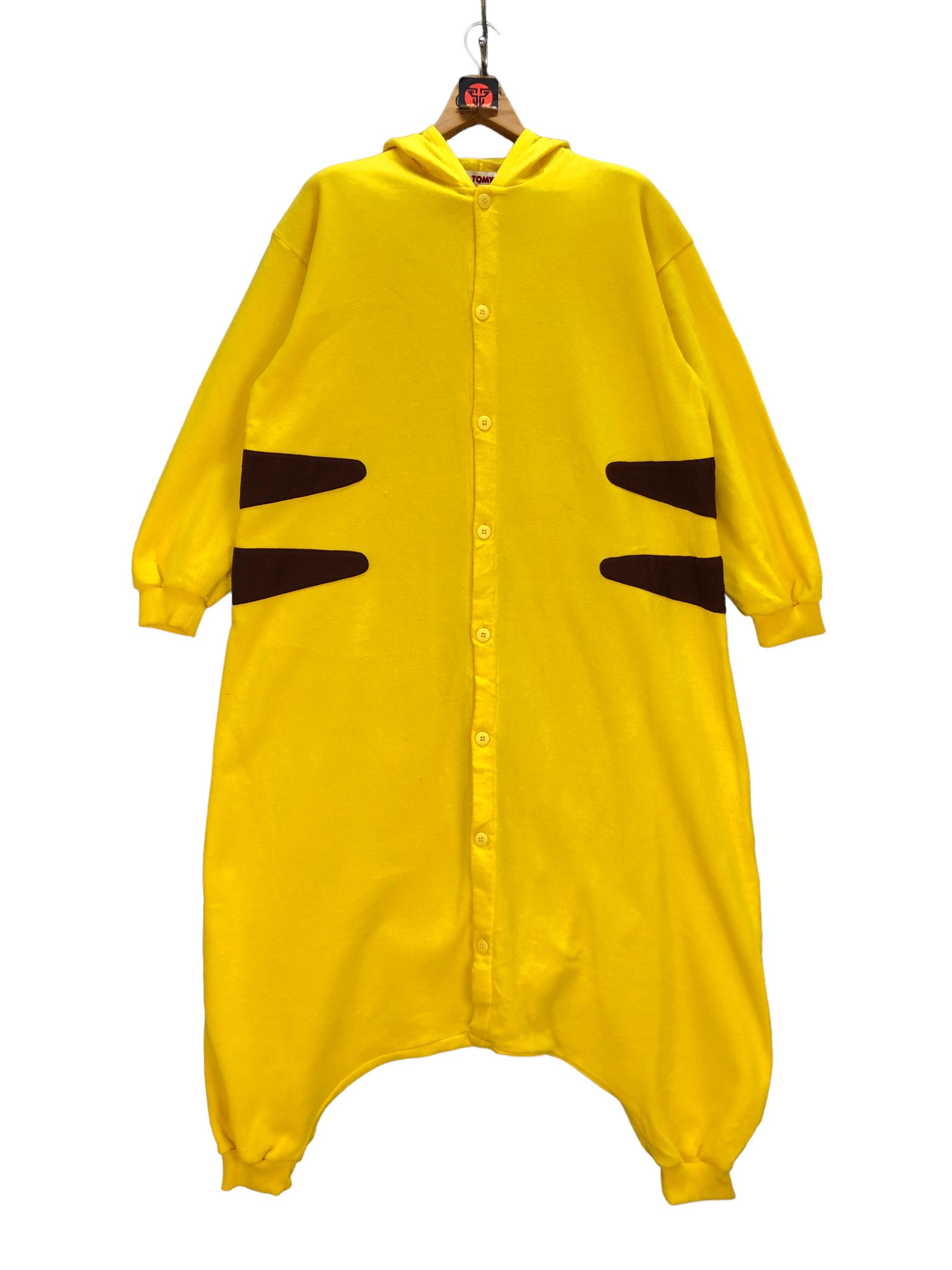 Pokemon PIKACHU COSTUME / COVERALLS #7257-122 Size US 36 / EU 52 - 4 Thumbnail