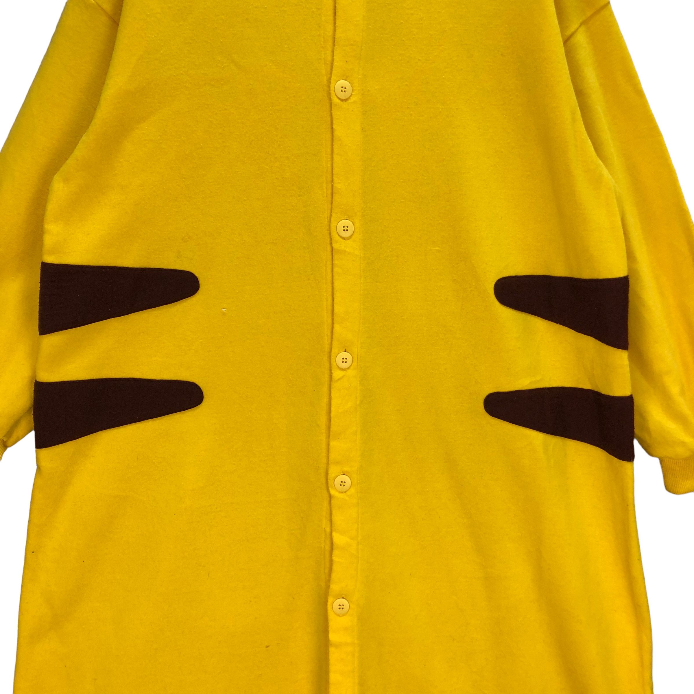 Pokemon PIKACHU COSTUME / COVERALLS #7257-122 Size US 36 / EU 52 - 6 Thumbnail