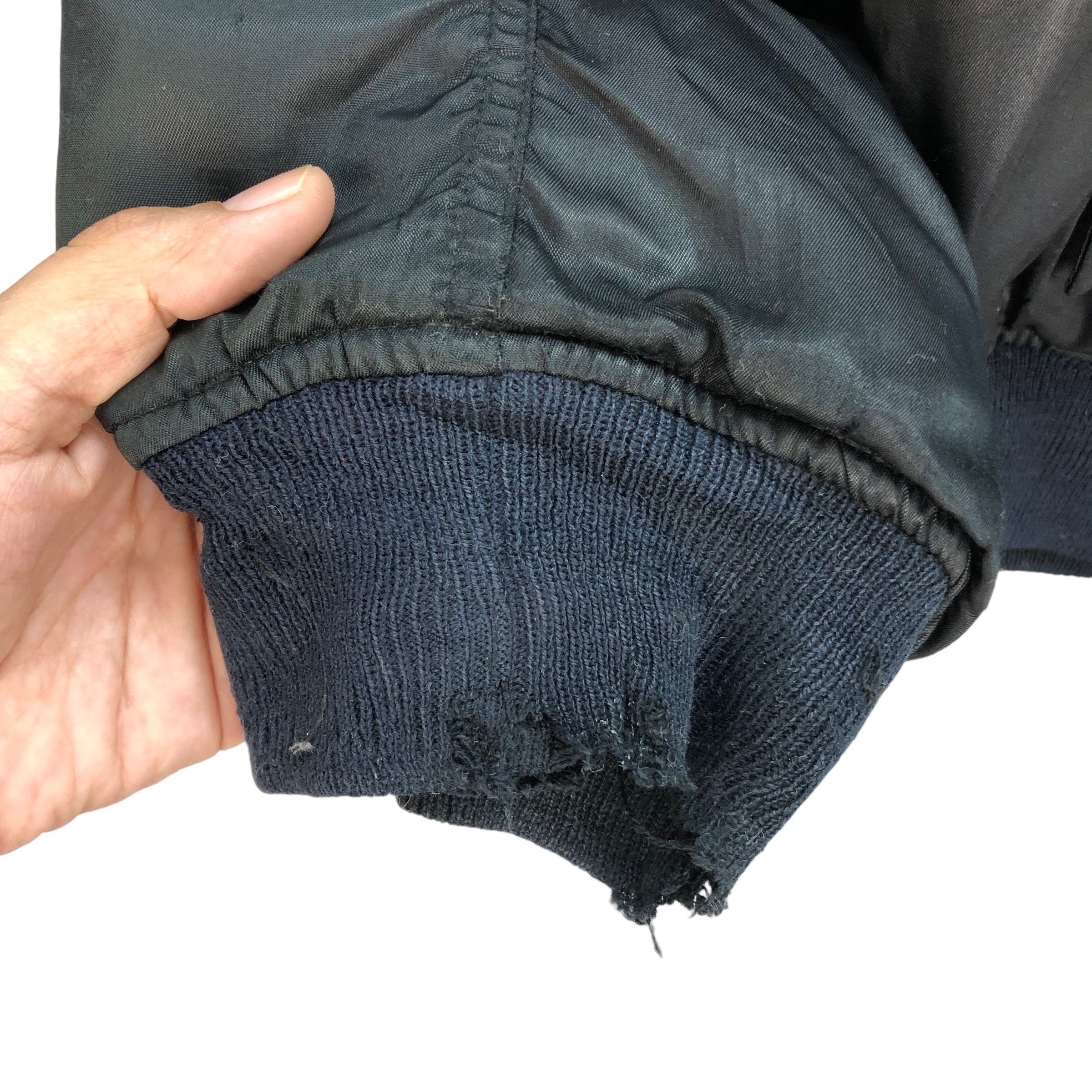 Vintage TRASHED ABURAYSIA BASE SPIRIT'S MA1 BOMBER JACKET #7268-123 Size US L / EU 52-54 / 3 - 8 Thumbnail