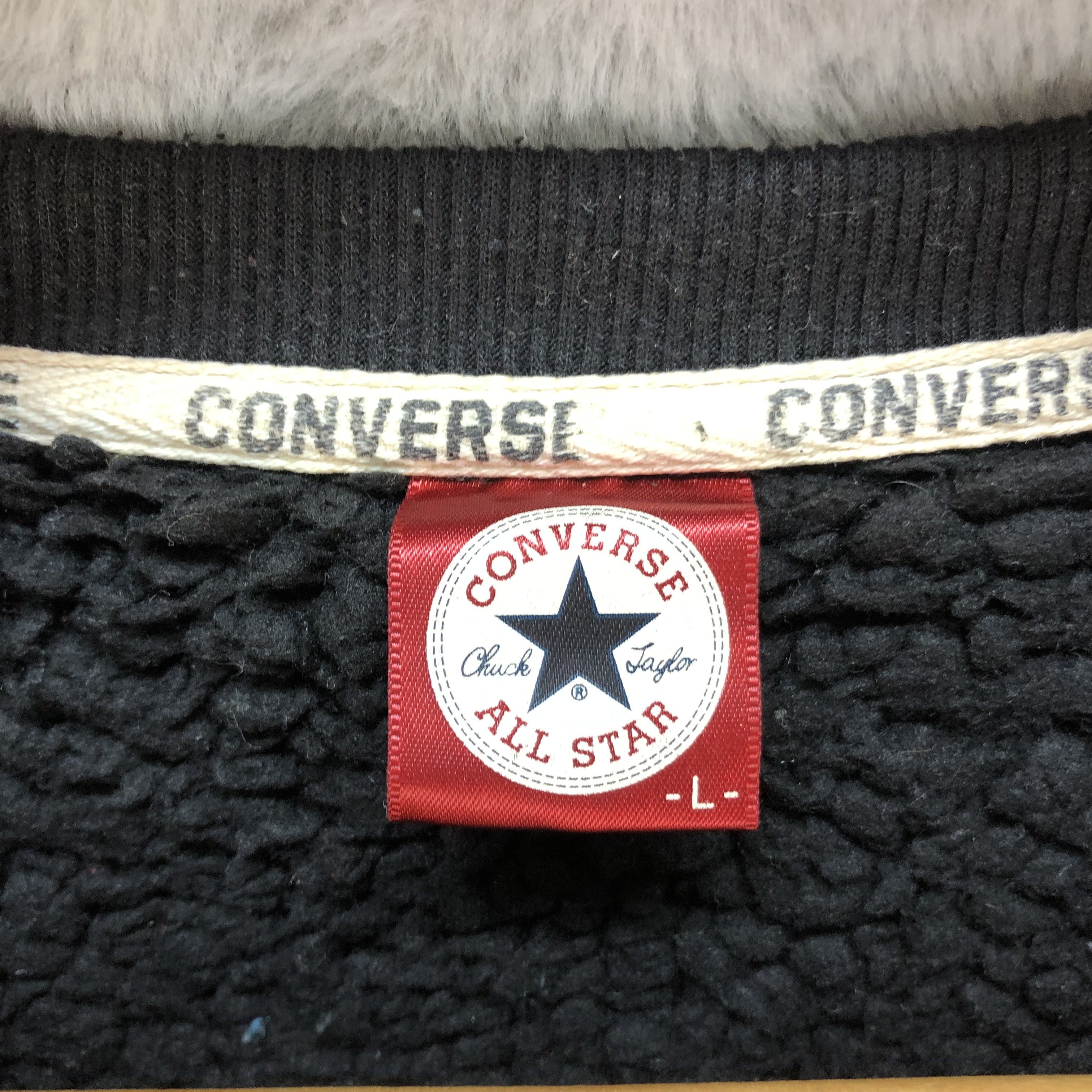 Converse CONVERSE CHECKED FLEECE SWEATSHIRTS #7269-123 Size US L / EU 52-54 / 3 - 7 Thumbnail