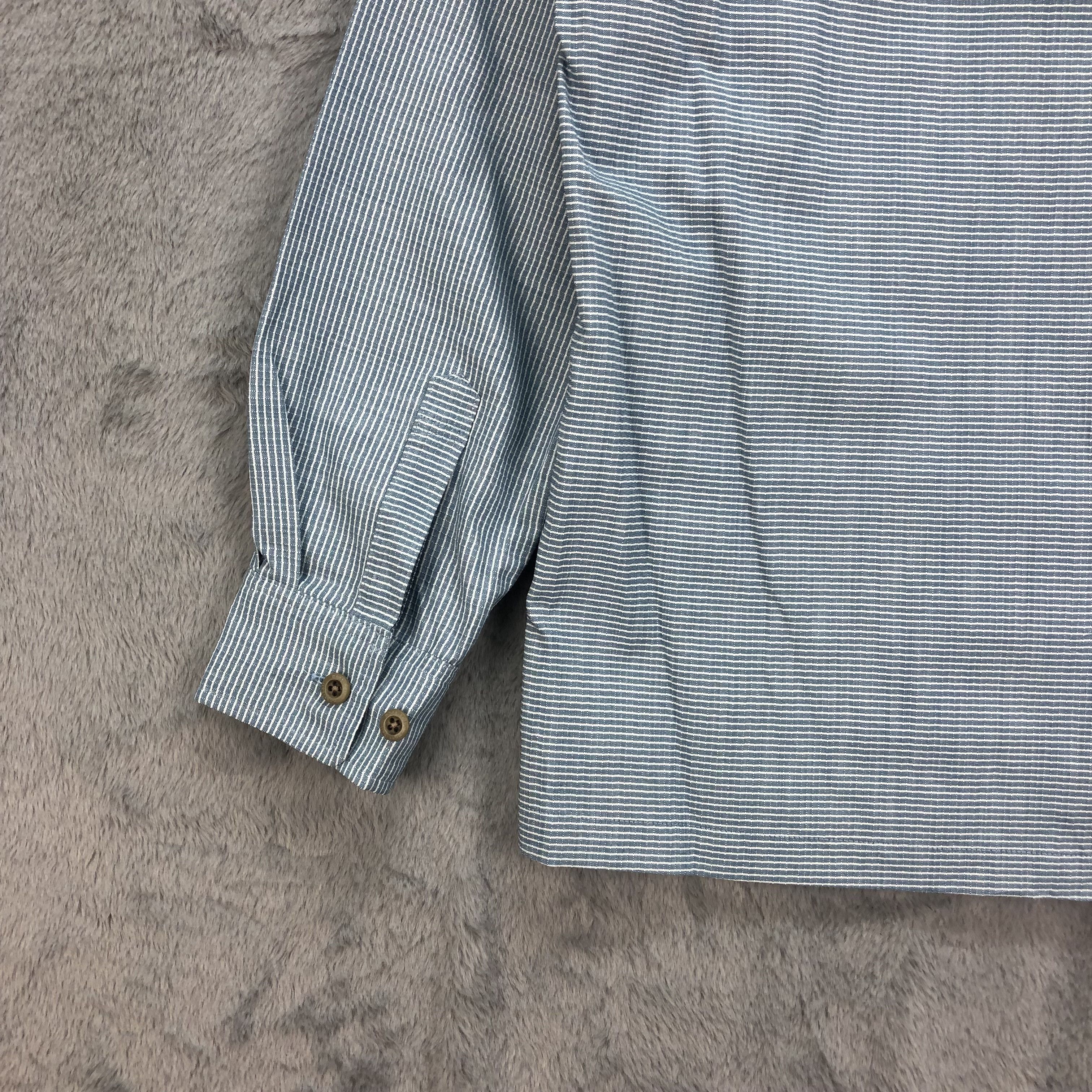 Montbell MONTBELL STRIPED HIKORI BUTTON UPS SHIRTS #4530-157 Size US XS / EU 42 / 0 - 11 Thumbnail