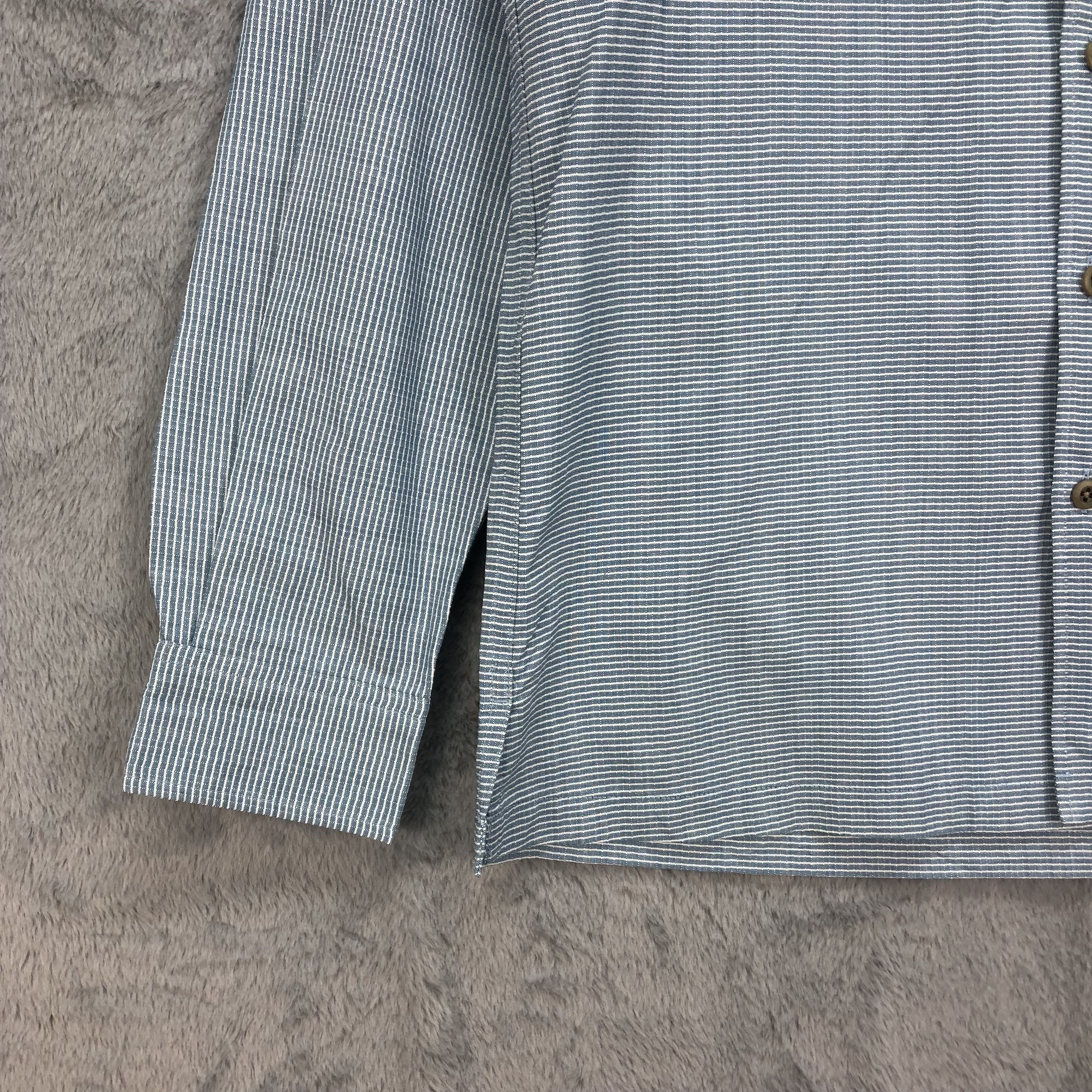 Montbell MONTBELL STRIPED HIKORI BUTTON UPS SHIRTS #4530-157 Size US XS / EU 42 / 0 - 5 Thumbnail