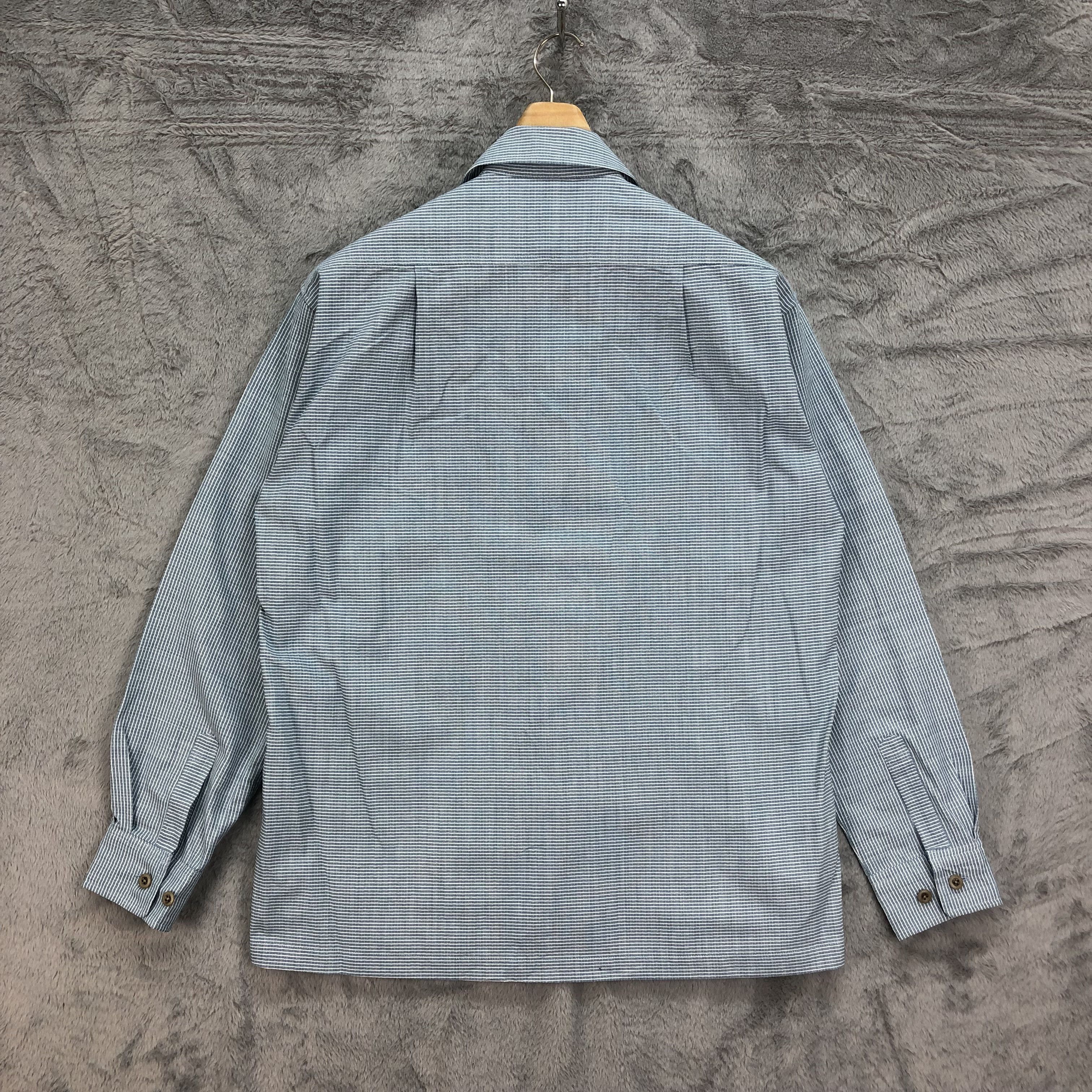 Montbell MONTBELL STRIPED HIKORI BUTTON UPS SHIRTS #4530-157 Size US XS / EU 42 / 0 - 10 Thumbnail