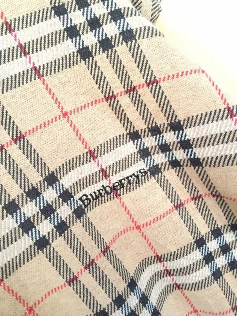 Burberry RARE VINTAGE DISTRESSED BURBERRY NOVACHECK SWEATSHIRT Size US L / EU 52-54 / 3 - 3 Thumbnail