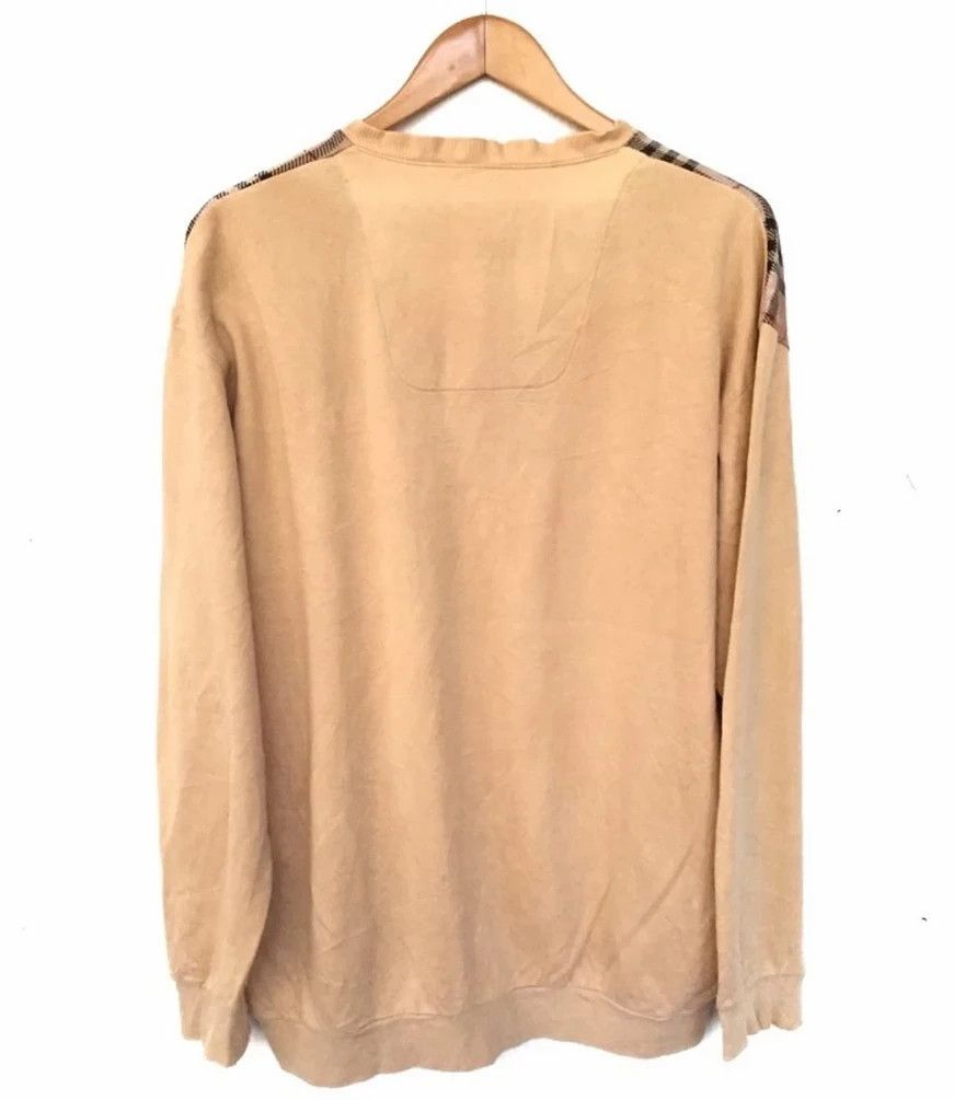 Burberry RARE VINTAGE DISTRESSED BURBERRY NOVACHECK SWEATSHIRT Size US L / EU 52-54 / 3 - 2 Thumbnail