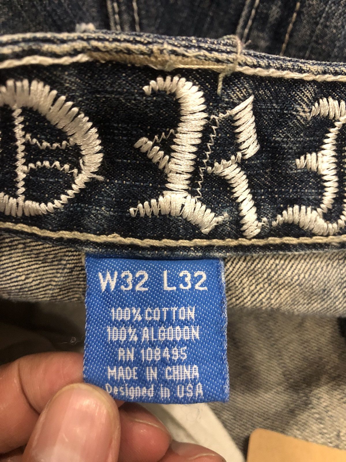 Vintage Victorious Embroidered Jeans Baggy Jeans Hip Hop Skateboards Size US 32 / EU 48 - 16 Thumbnail