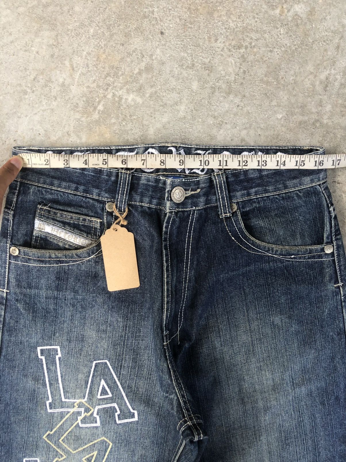 Vintage Victorious Embroidered Jeans Baggy Jeans Hip Hop Skateboards Size US 32 / EU 48 - 17 Thumbnail