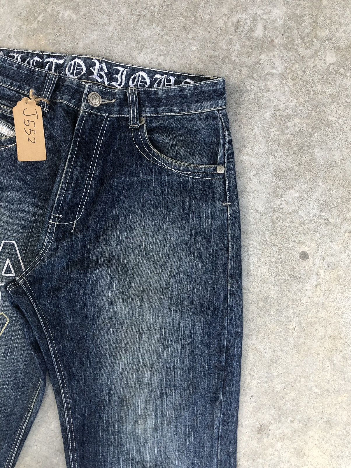 Vintage Victorious Embroidered Jeans Baggy Jeans Hip Hop Skateboards Size US 32 / EU 48 - 5 Thumbnail