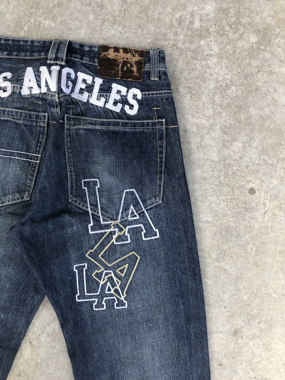 Vintage Victorious Embroidered Jeans Baggy Jeans Hip Hop Skateboards Size US 32 / EU 48 - 10 Thumbnail