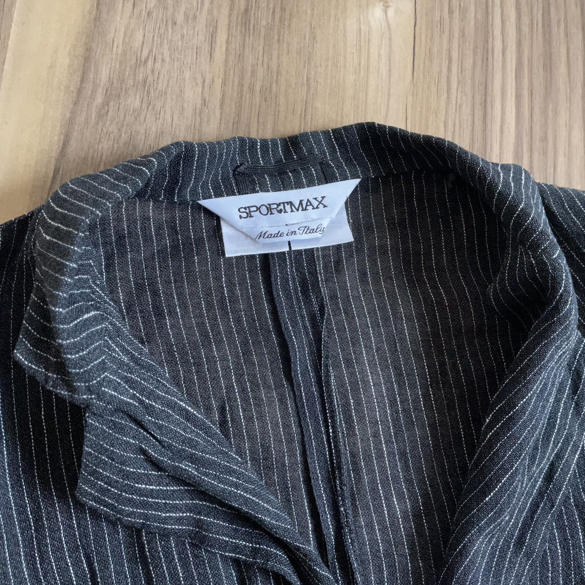 Sportmax Luxury Sportmax Jacket And Pants Size 38 Linen Streetwear Size XS / US 0-2 / IT 36-38 - 12 Thumbnail