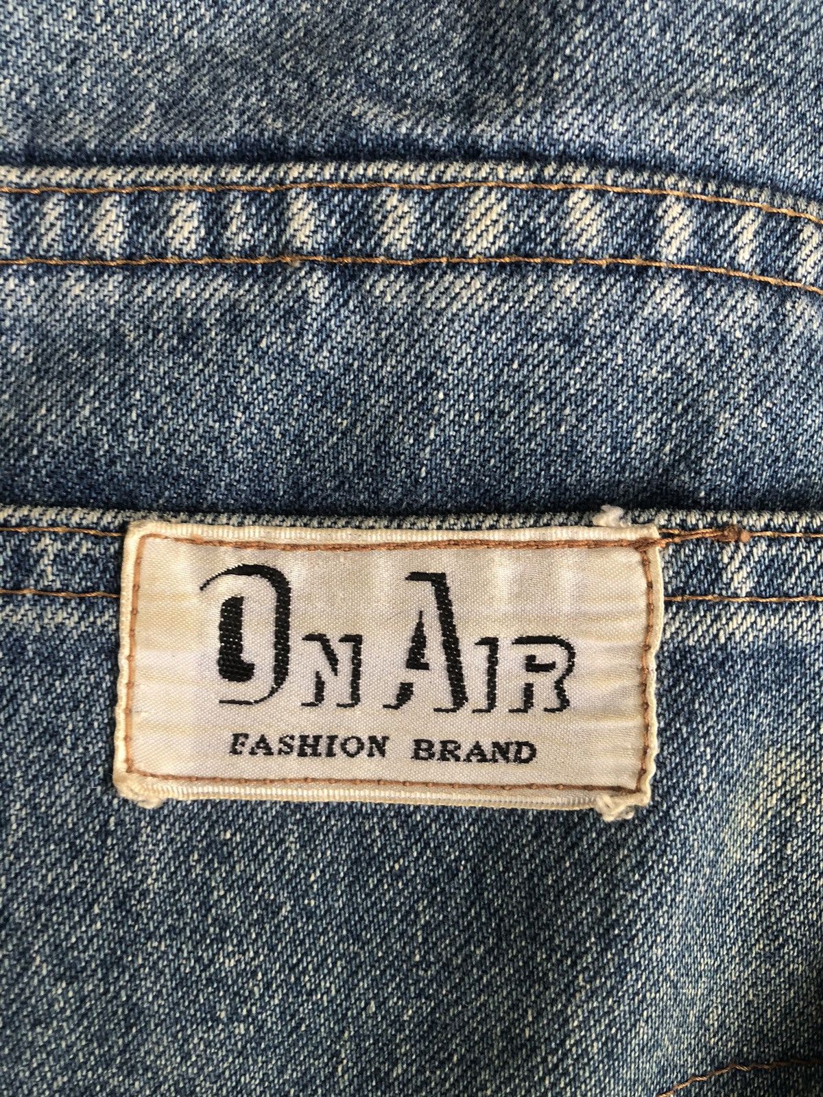 Levi's RARE Levi’s Flared Jeans Boro Patchwork Denim Size US 31 - 18 Thumbnail