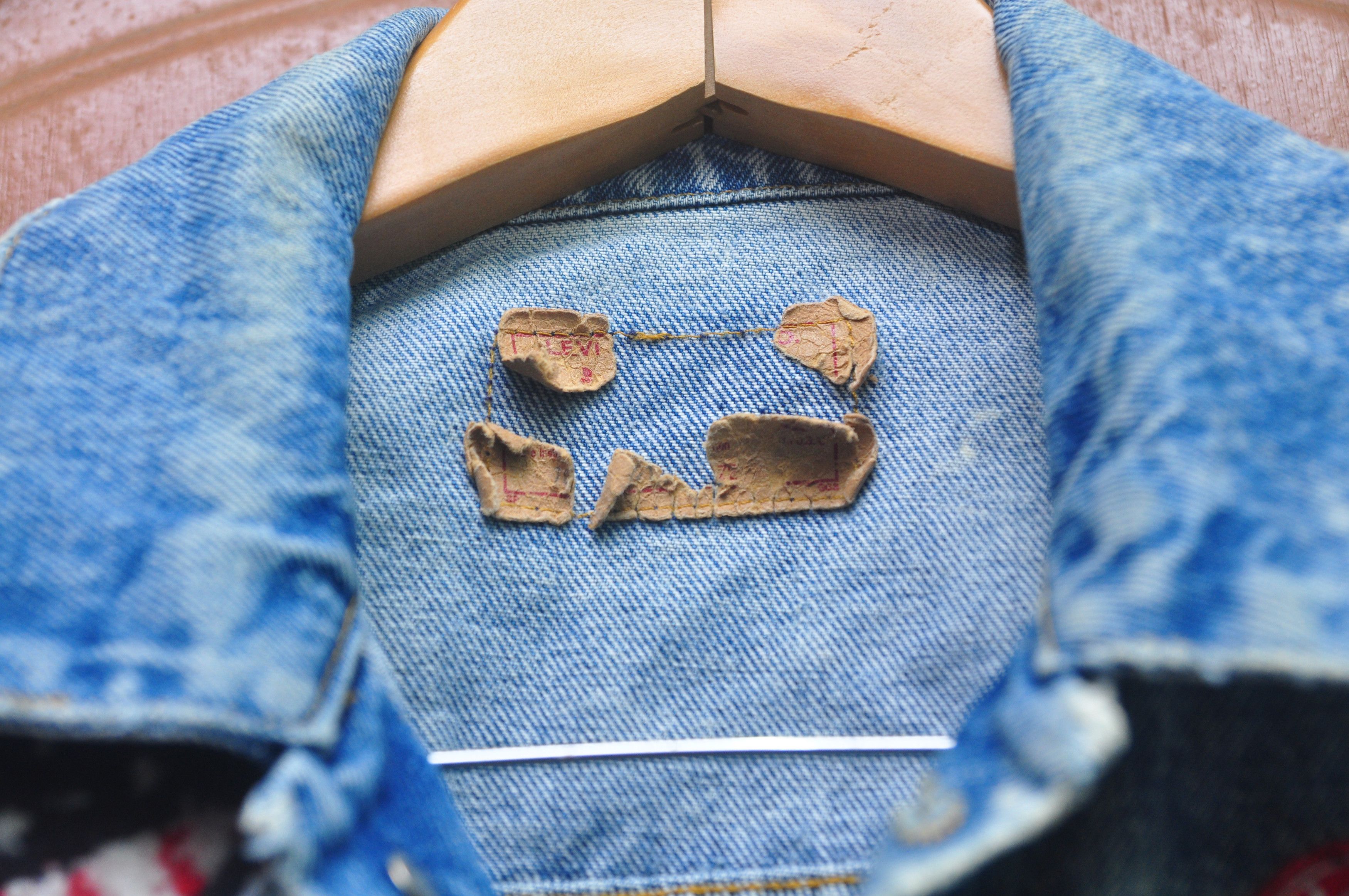 Levi's Vintage Clothing Vtg Levis acid Wash Patches Jacket Designer Fashion Style Size US L / EU 52-54 / 3 - 5 Thumbnail