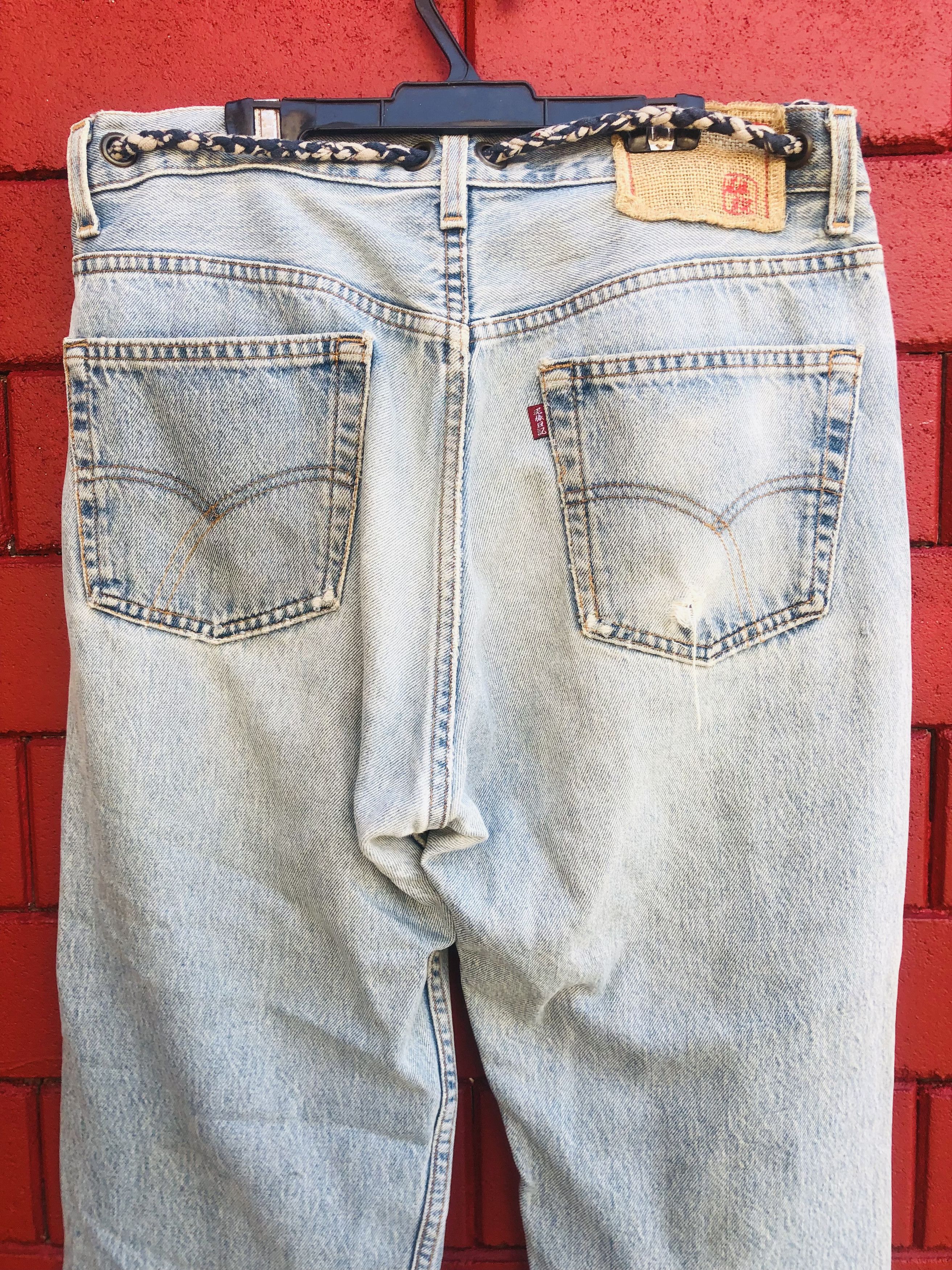 Japanese Brand Vintage Yakuza Japanese Designed Fashion Style Size US 33 - 13 Thumbnail