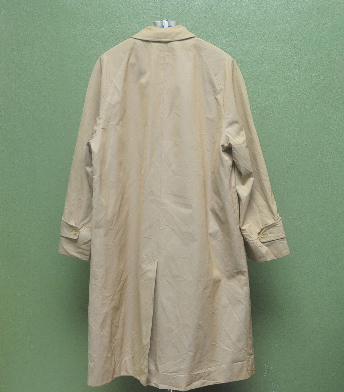 Aquascutum × Japanese Brand Vintage Acuascutum Long Coat Designer Fashion Style Size US L / EU 52-54 / 3 - 3 Thumbnail