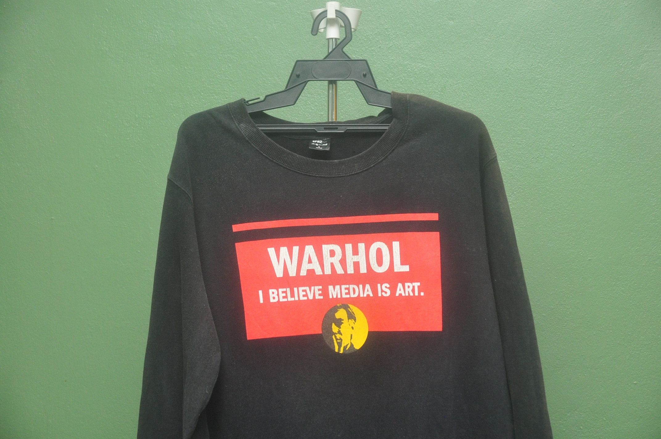 Andy Warhol × Vintage Vintage Andy Warhol Media Art Tshirt Heaven And Hell Travis Size US XL / EU 56 / 4 - 3 Thumbnail
