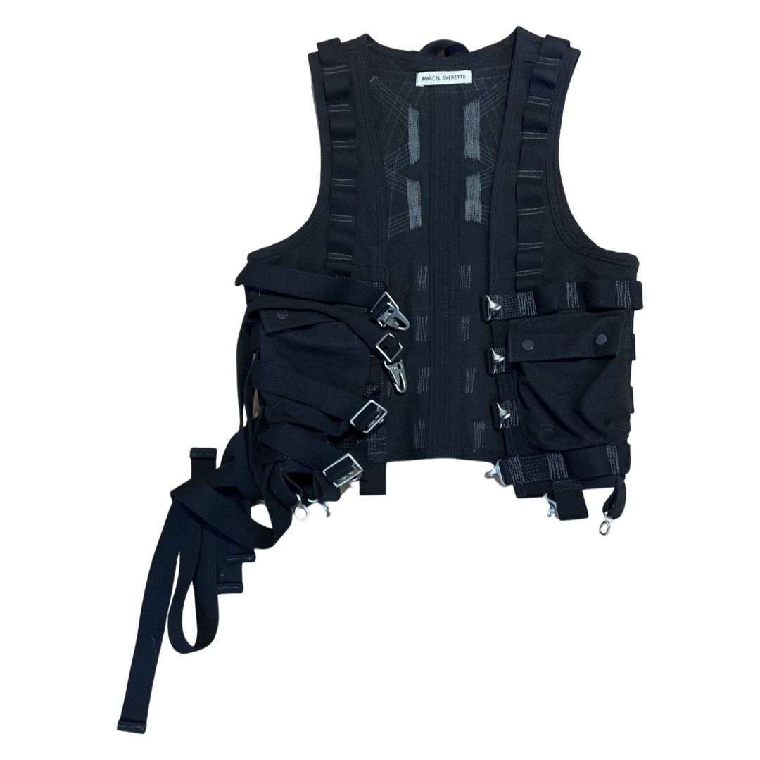 image of Avant Garde x Marcel Everette Suspension Vest in Black, Men's (Size Medium)