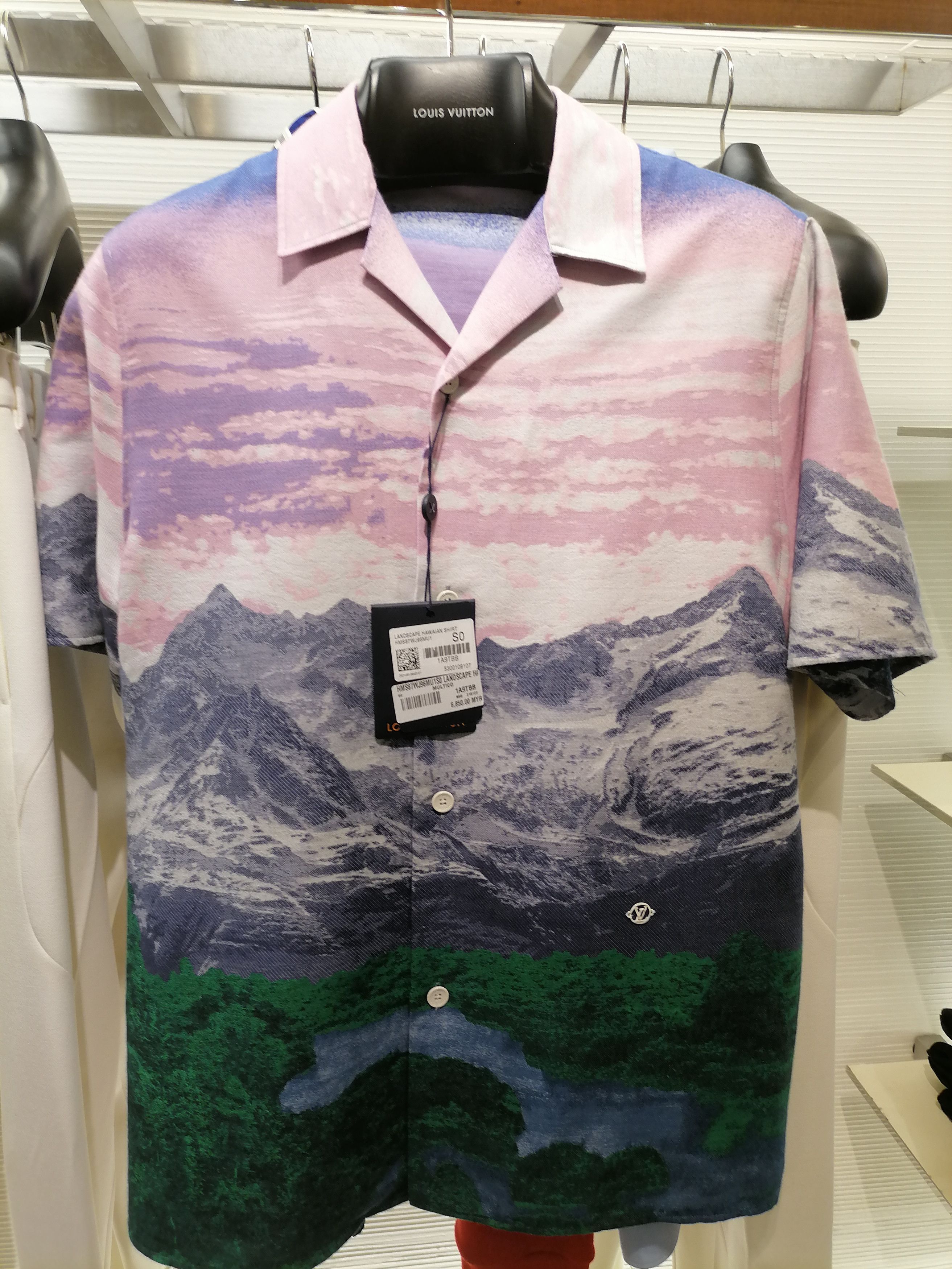 Louis Vuitton LOUIS VUITTON LANDSCAPE HAWAIIAN SHIRT Size US S / EU 44-46 / 1 - 3 Thumbnail