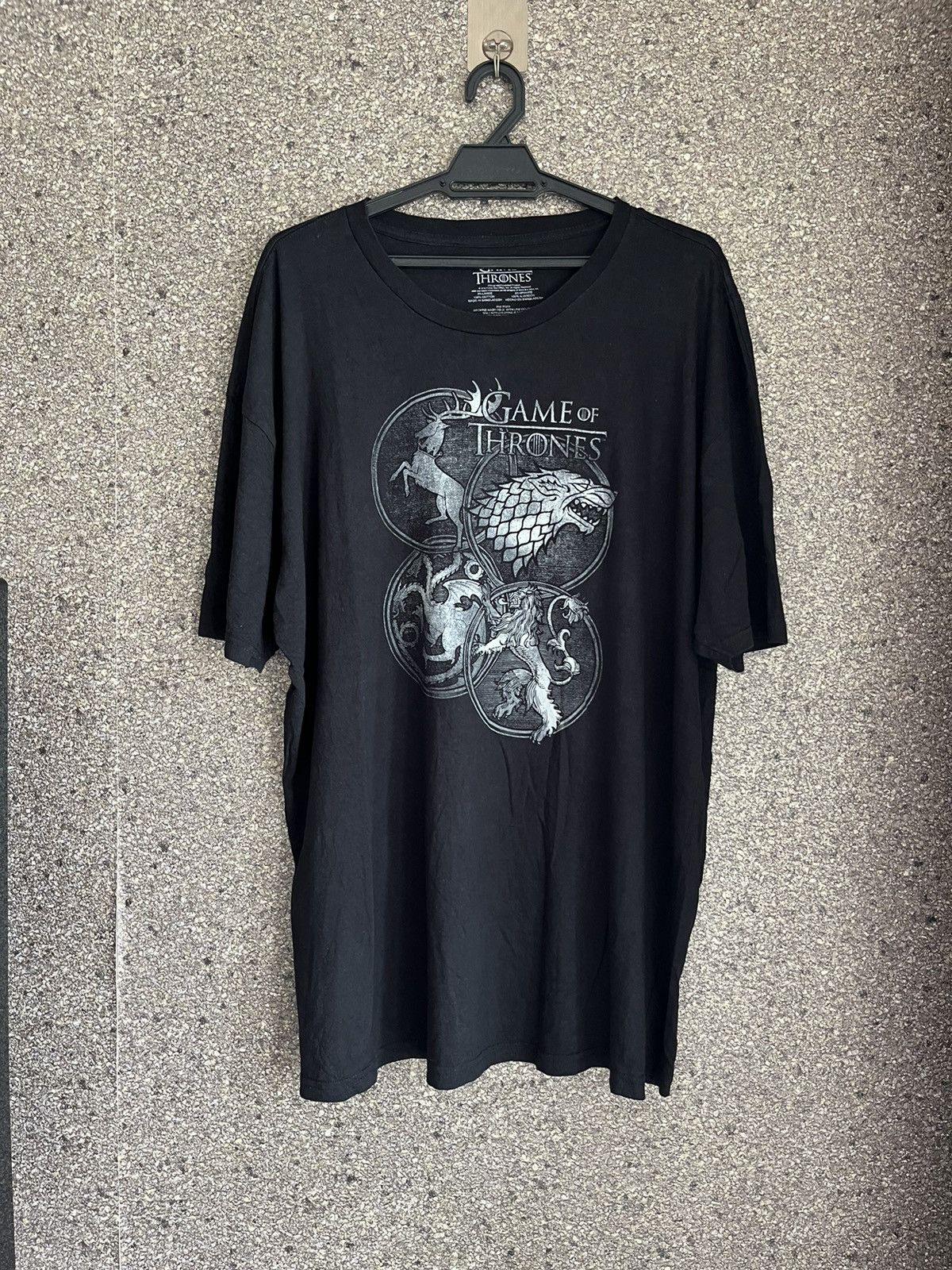 image of Vintage Game Of Thrones Ft10 in Black, Men's (Size XL)