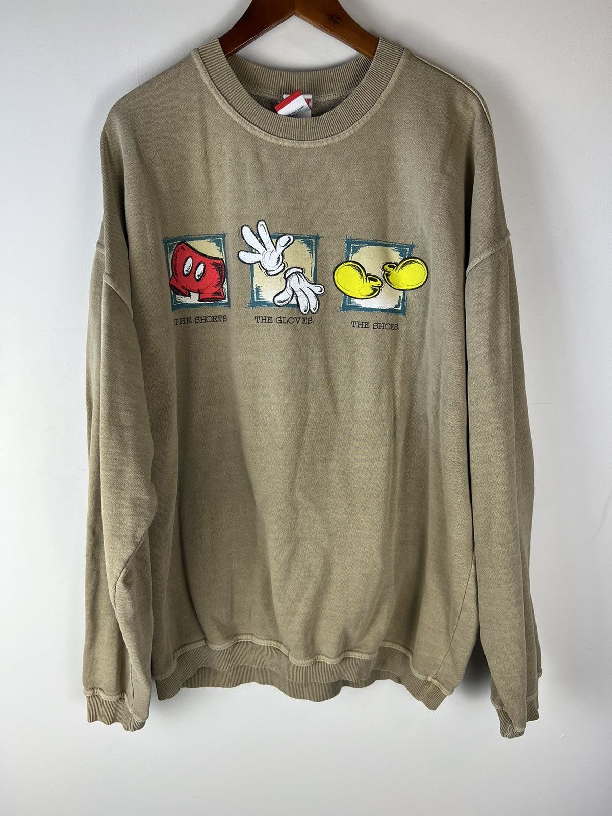 Disney Vintage disney mickey mouse crewneck Size US XL / EU 56 / 4 - 1 Thumbnail