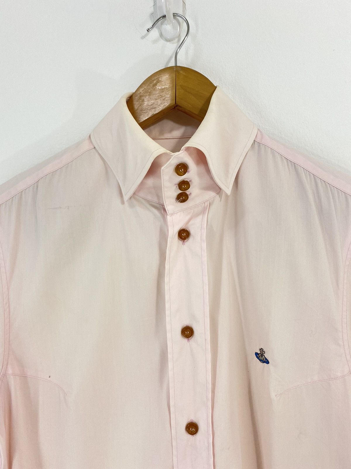 Vivienne Westwood Vivienne Westwood Man Button Up Shirt Multicolor Small Logo Size US L / EU 52-54 / 3 - 6 Thumbnail