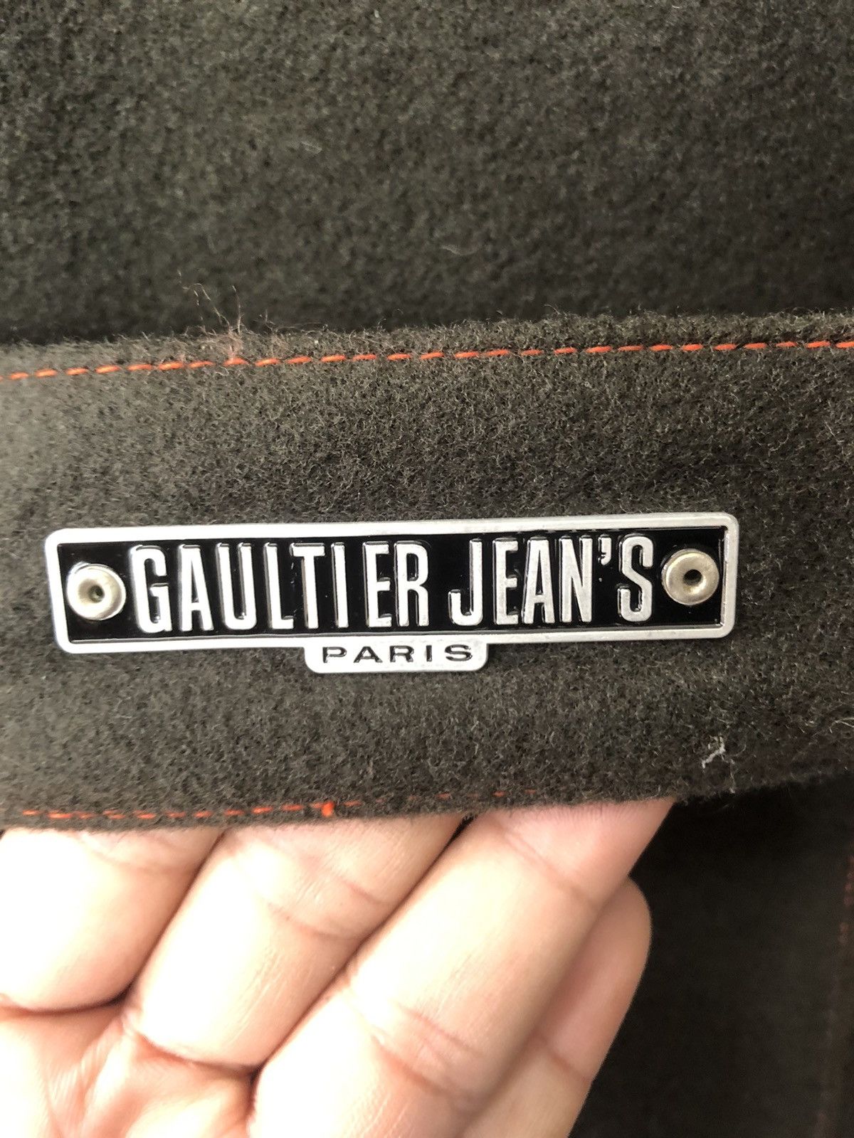 Jean Paul Gaultier Jean Paul Gaultier Jeans Long Khaki Coat With Fur Collar Size US S / EU 44-46 / 1 - 9 Thumbnail