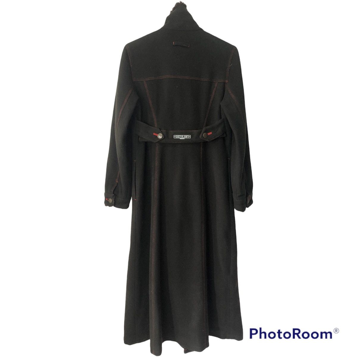 Jean Paul Gaultier Jean Paul Gaultier Jeans Long Khaki Coat With Fur Collar Size US S / EU 44-46 / 1 - 7 Thumbnail