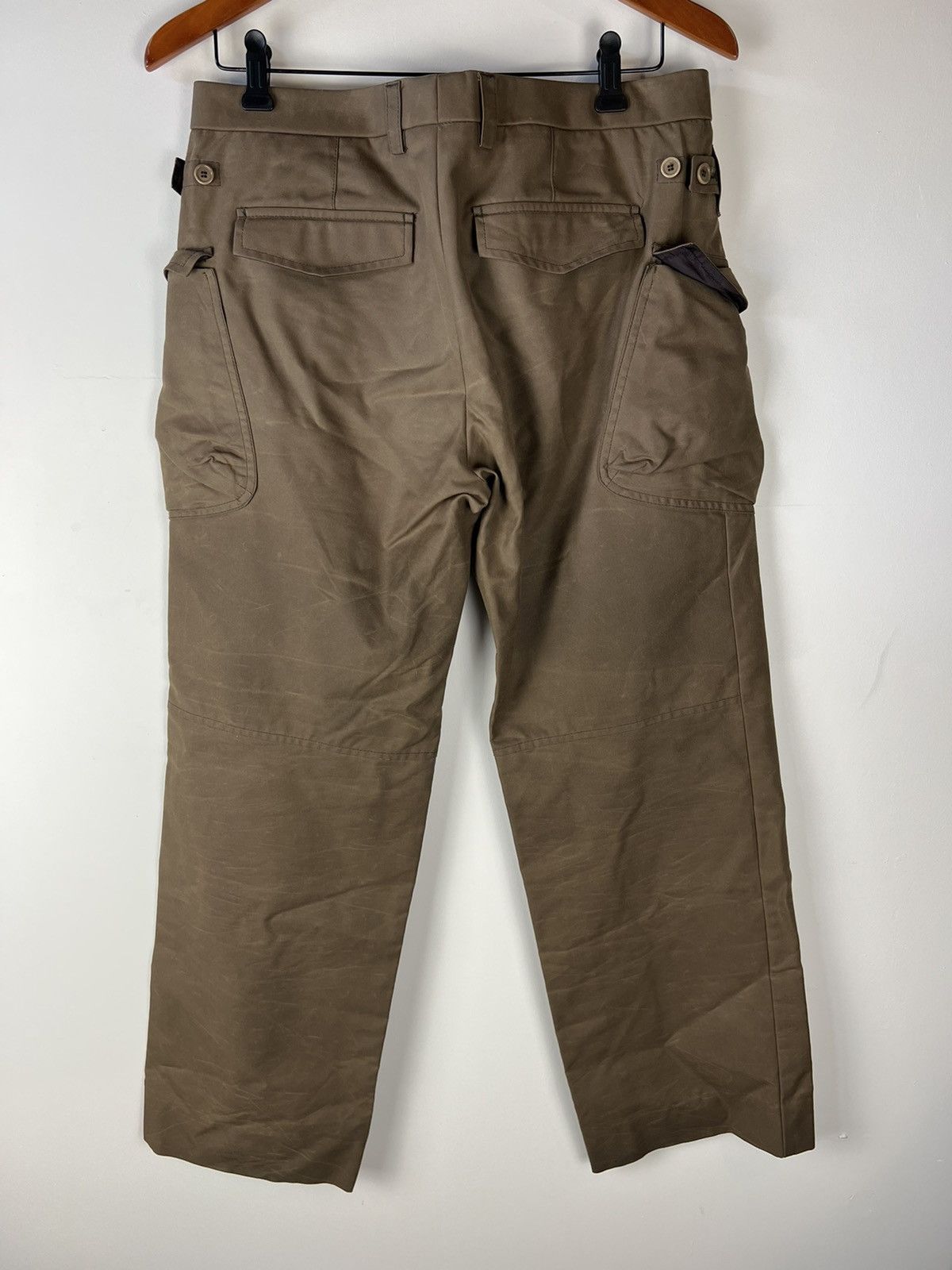 Neil Barrett Neil barrett waxed cargo pants Size US 34 / EU 50 - 2 Thumbnail