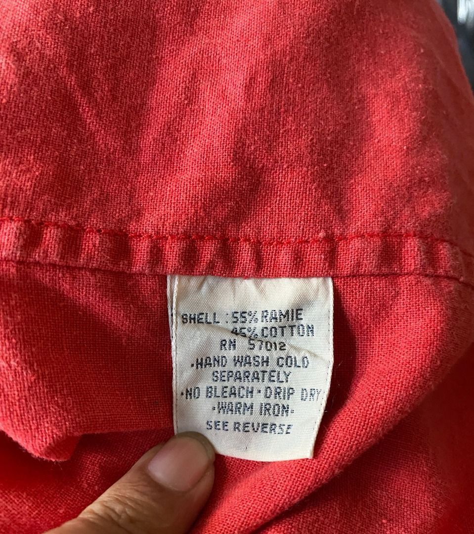 Mirage × Vintage VINTAGE CARDINAL BASEBALL JERSEY Size US L / EU 52-54 / 3 - 10 Thumbnail