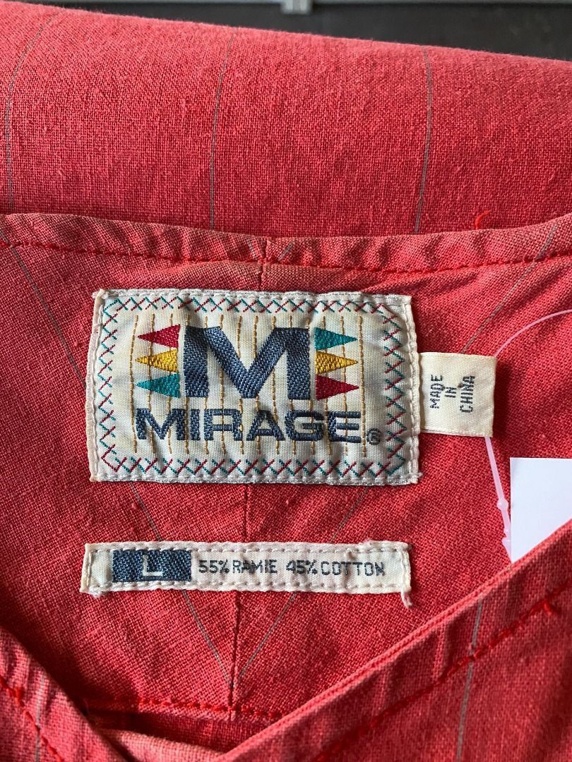 Mirage × Vintage VINTAGE CARDINAL BASEBALL JERSEY Size US L / EU 52-54 / 3 - 9 Thumbnail