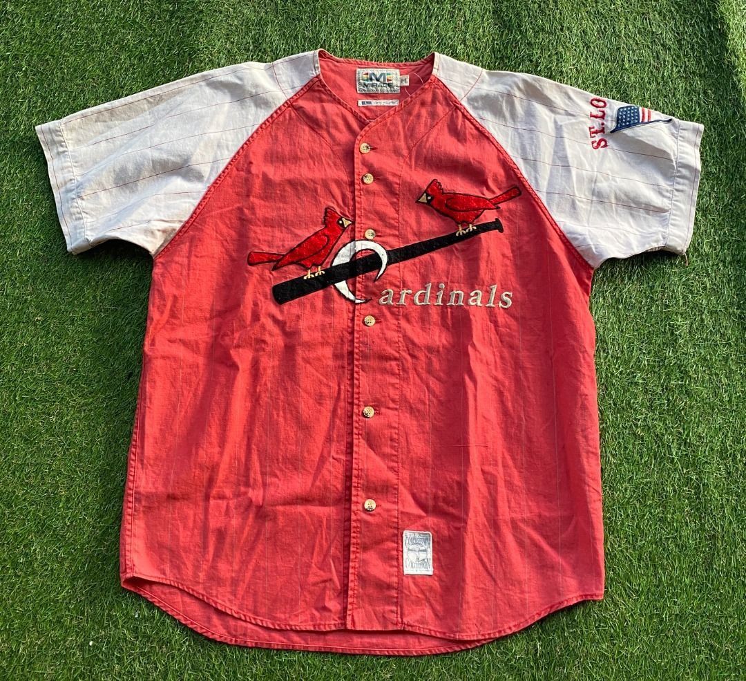 Mirage × Vintage VINTAGE CARDINAL BASEBALL JERSEY Size US L / EU 52-54 / 3 - 1 Thumbnail