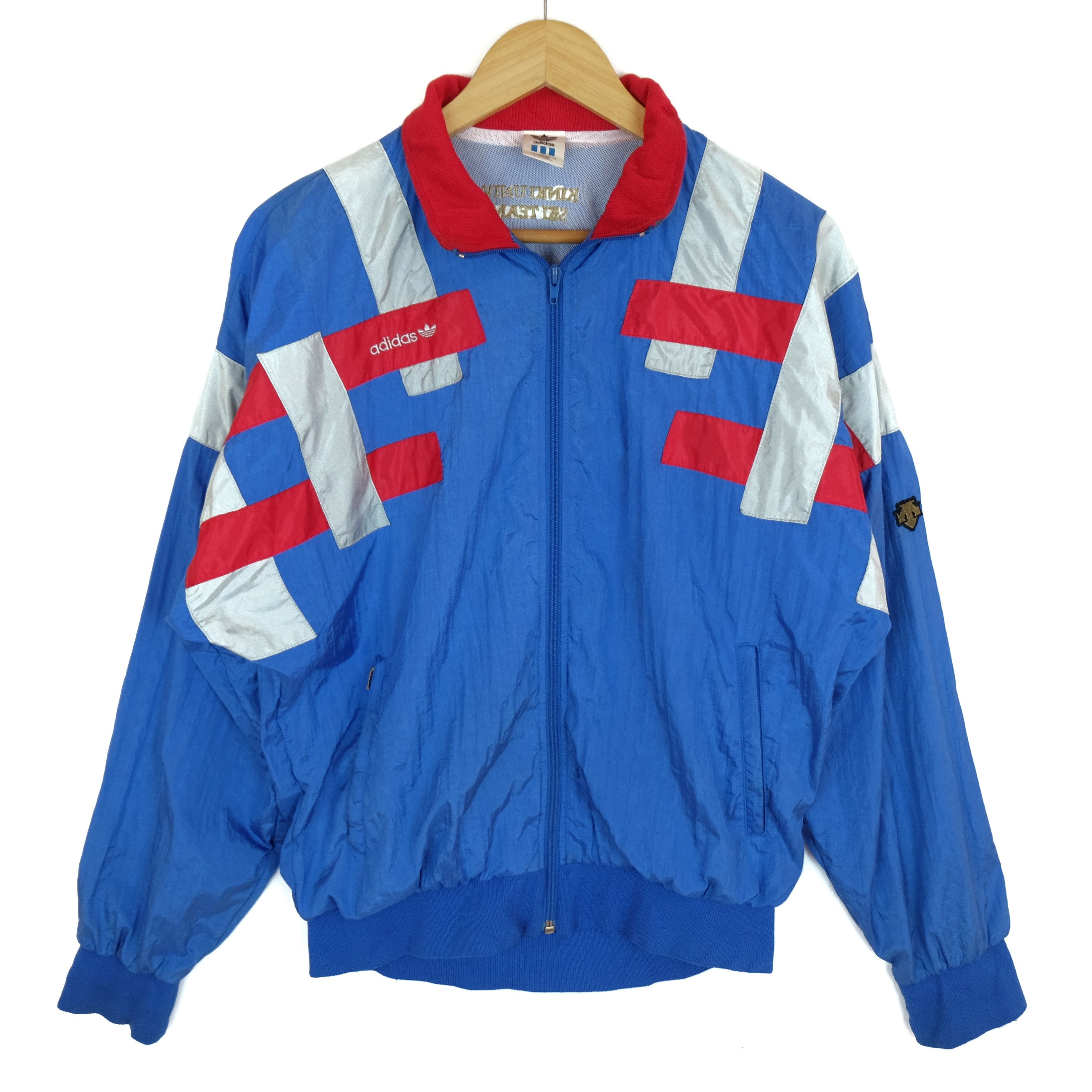 Adidas 90's ADIDAS Japan University Ski Team Multicolor Jacket Size US L / EU 52-54 / 3 - 4 Thumbnail
