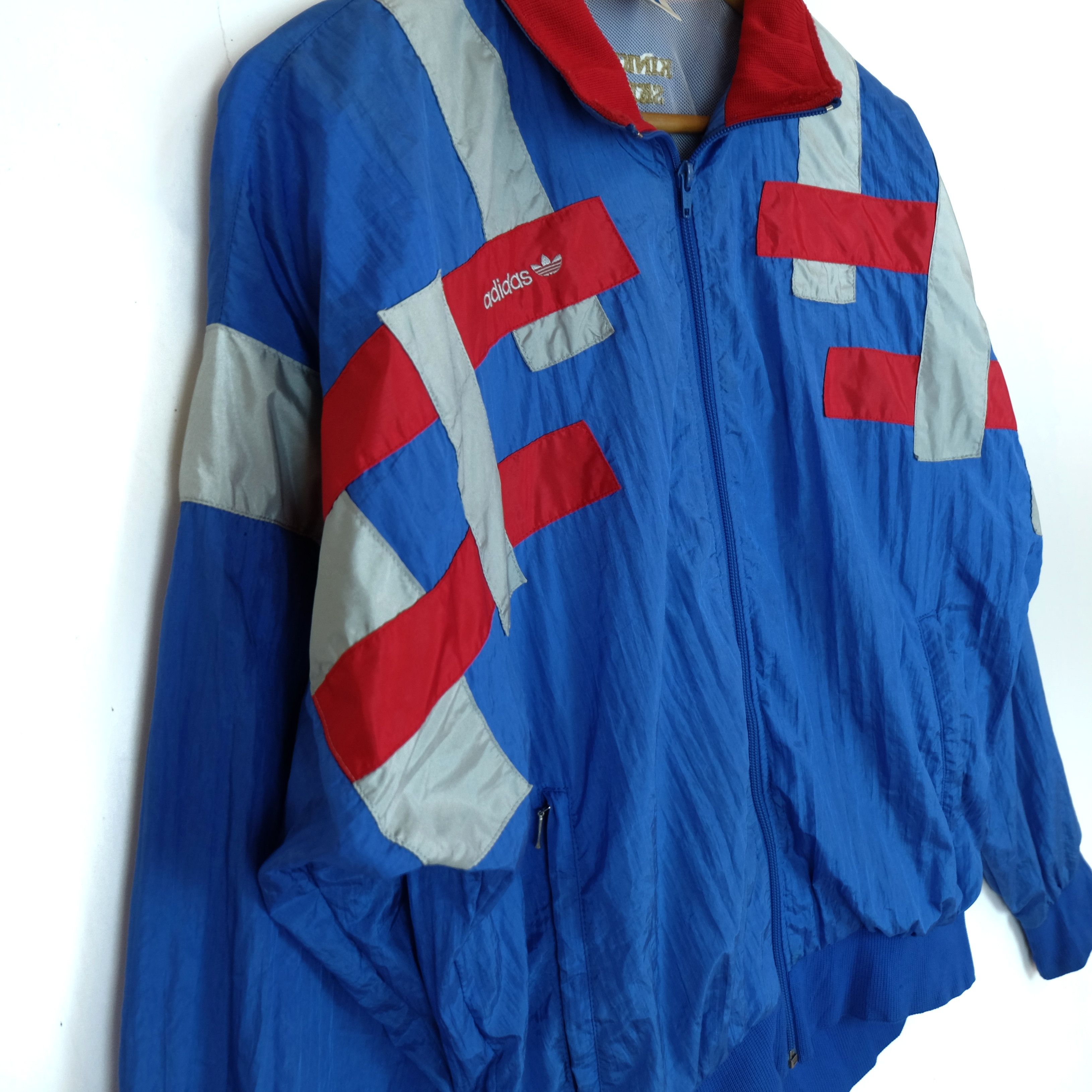 Adidas 90's ADIDAS Japan University Ski Team Multicolor Jacket Size US L / EU 52-54 / 3 - 7 Thumbnail