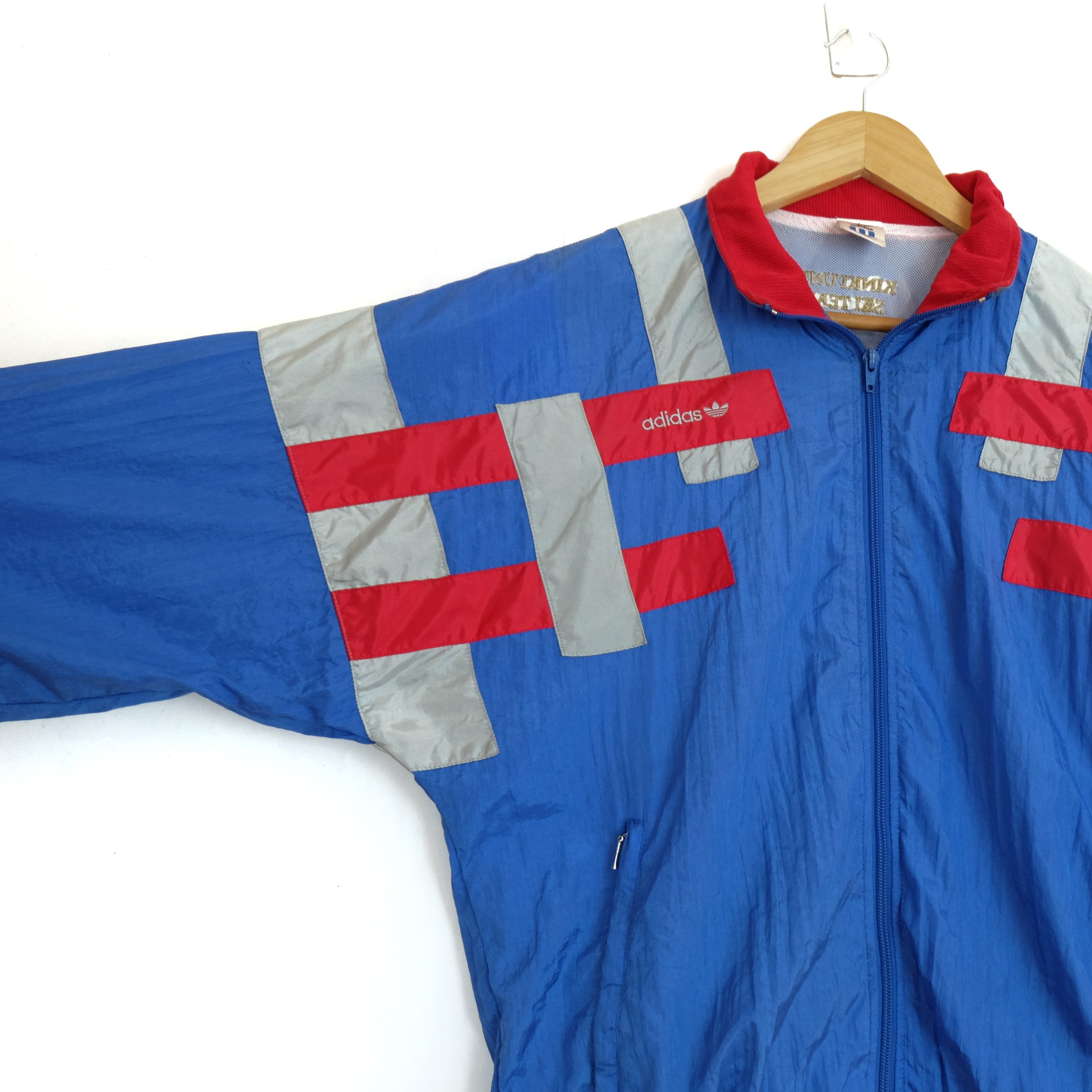 Adidas 90's ADIDAS Japan University Ski Team Multicolor Jacket Size US L / EU 52-54 / 3 - 8 Thumbnail