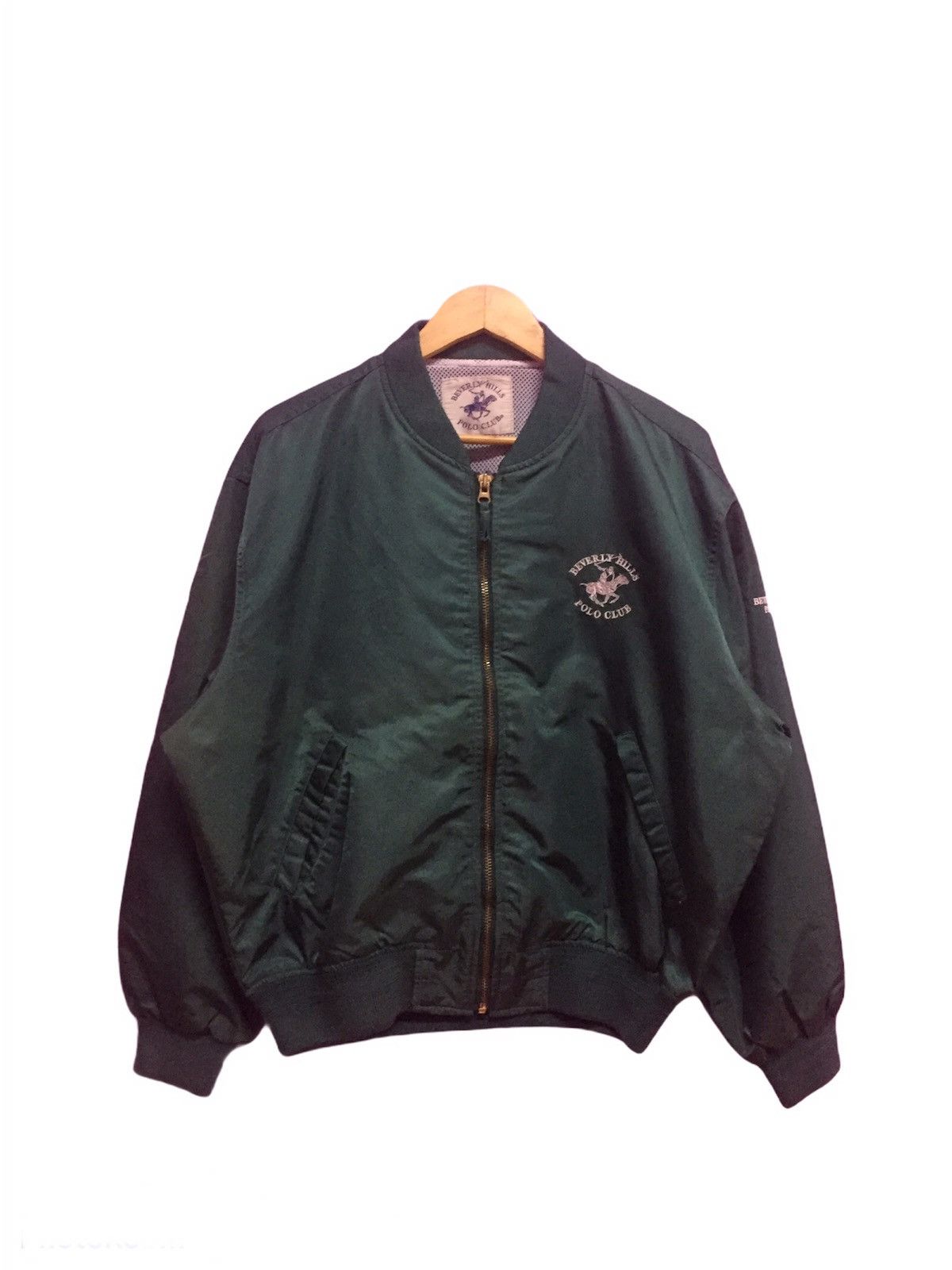 Beverly Hills Polo Club Vintage 90s Beverly Hills Polo Club Bomber Jackets Size L Size US L / EU 52-54 / 3 - 1 Thumbnail