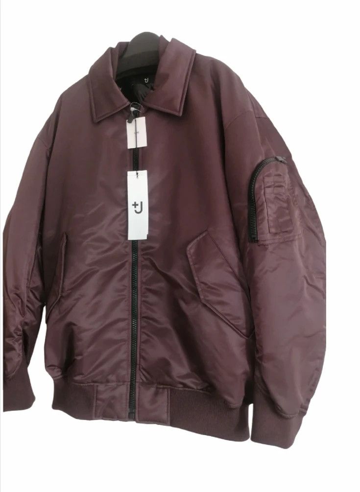 Jil Sander Rare Uniqlo Jil Sander +J Down Oversized Ribbed Blouson Size US L / EU 52-54 / 3 - 1 Thumbnail