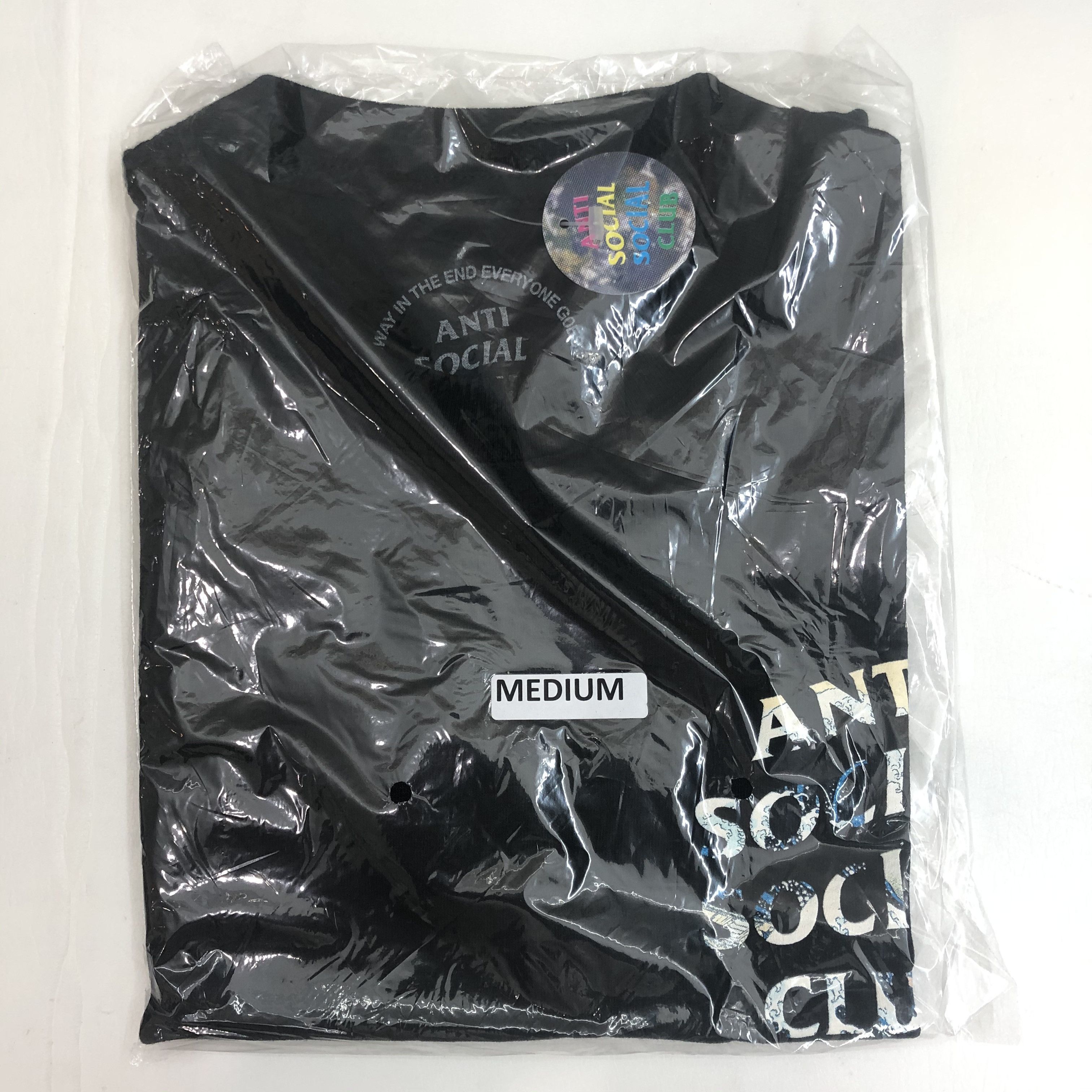 Anti Social Social Club DS Member Exclusive ASSC Tonkotsu Black Tee in hand Supreme Size US M / EU 48-50 / 2 - 2 Thumbnail