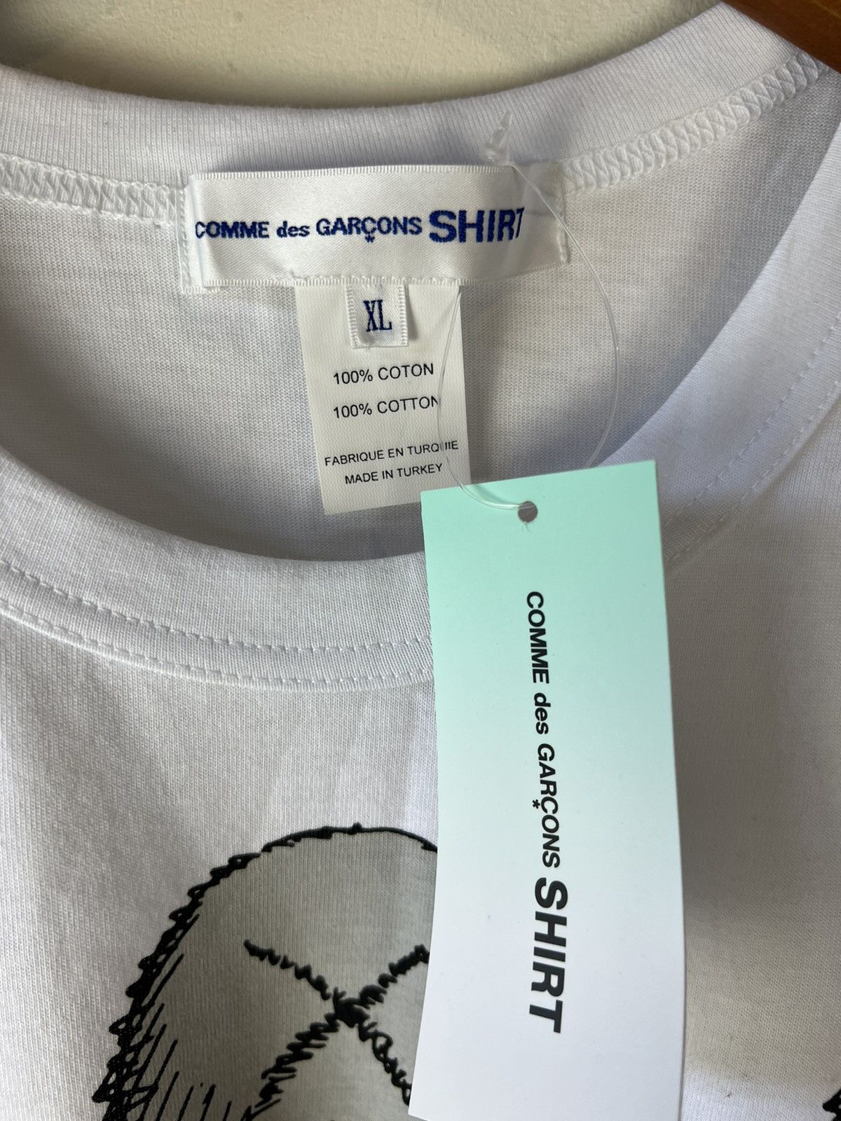 Comme des Garcons SHIRT × Kaws CDG Kaws Tee Size US XL / EU 56 / 4 - 2 Thumbnail