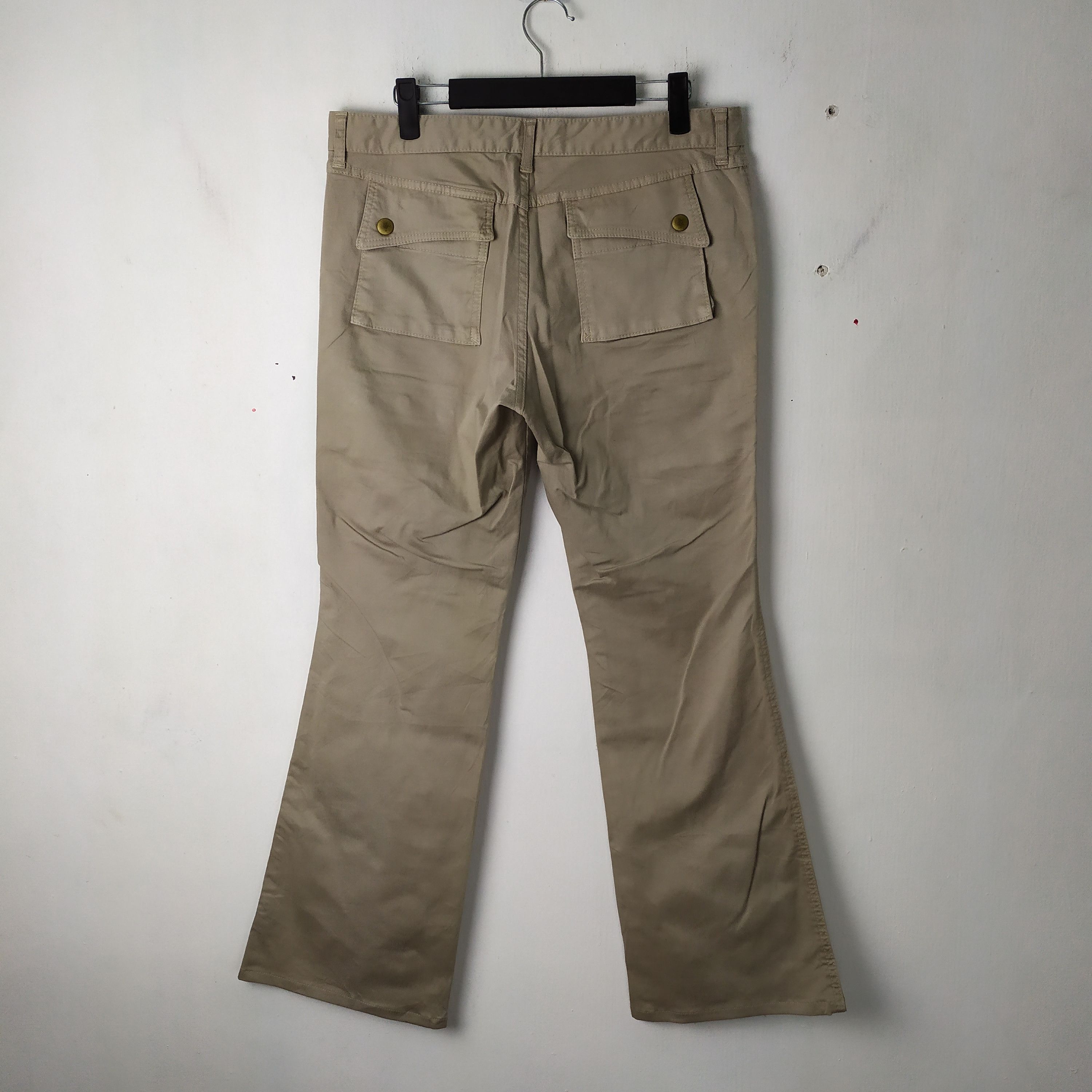 Japanese Brand JAPANES BRAND FLARE BUSH / CARGO PANTS Size US 30 / EU 46 - 4 Thumbnail