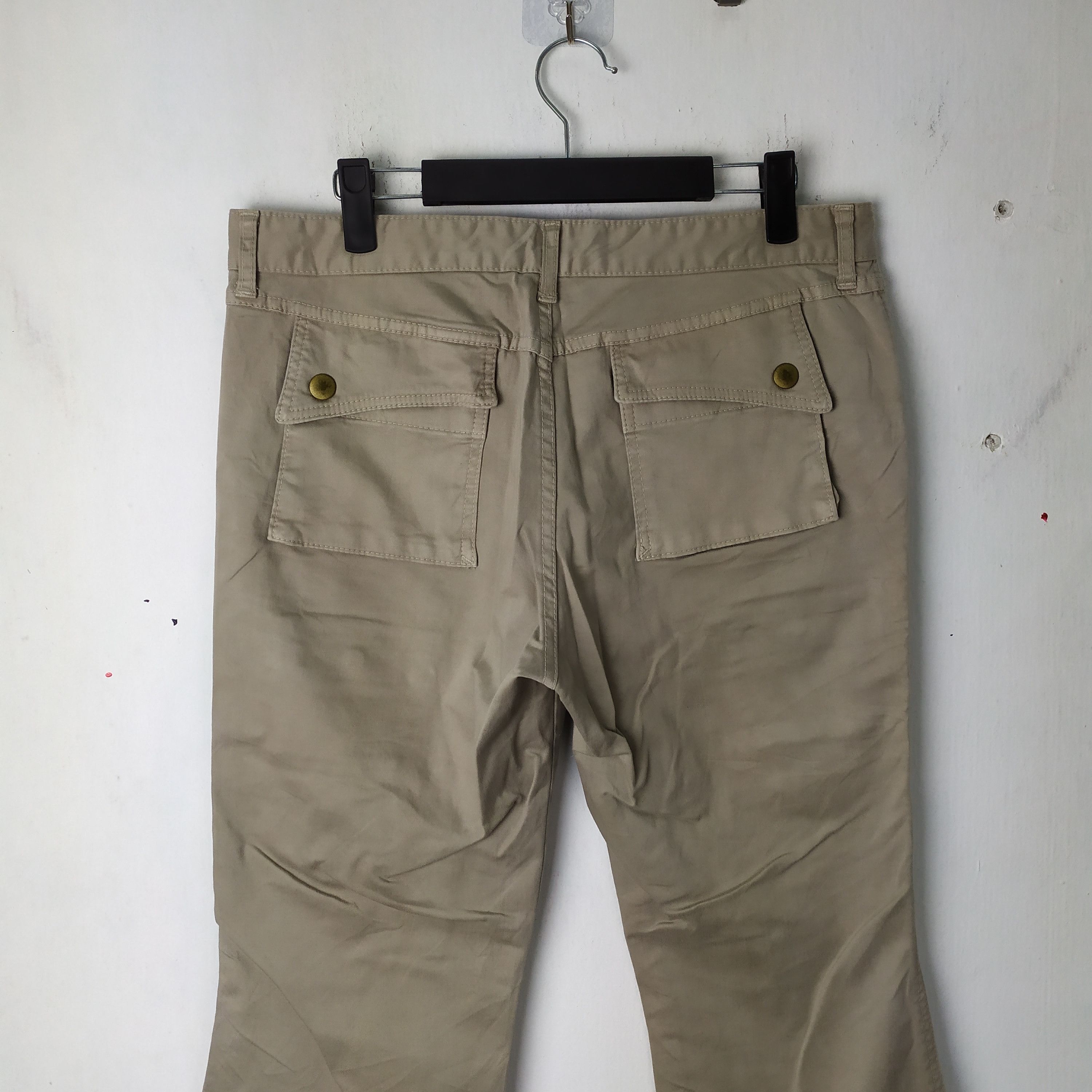 Japanese Brand JAPANES BRAND FLARE BUSH / CARGO PANTS Size US 30 / EU 46 - 5 Thumbnail